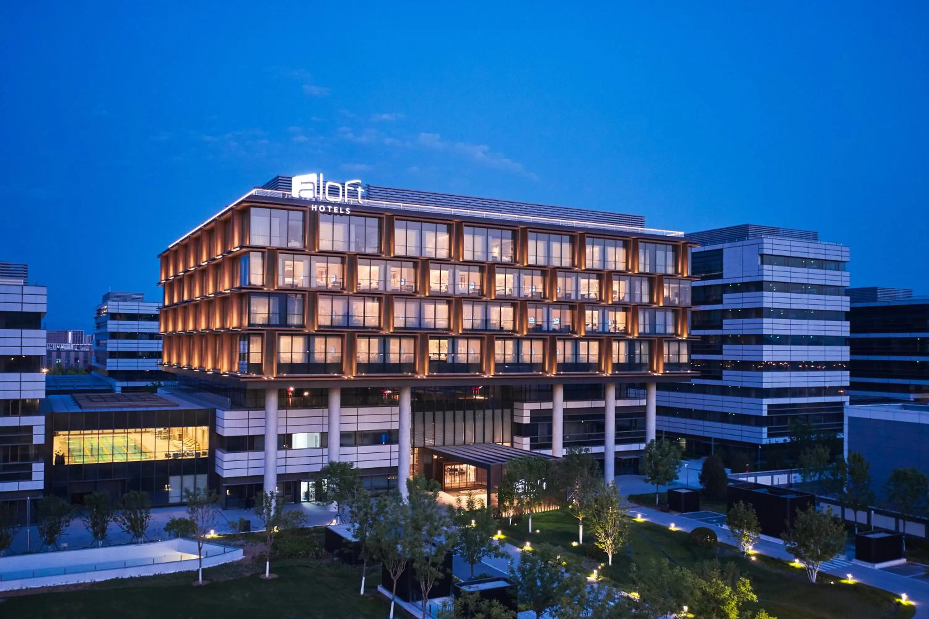 Property building in Aloft Beijing Huairou