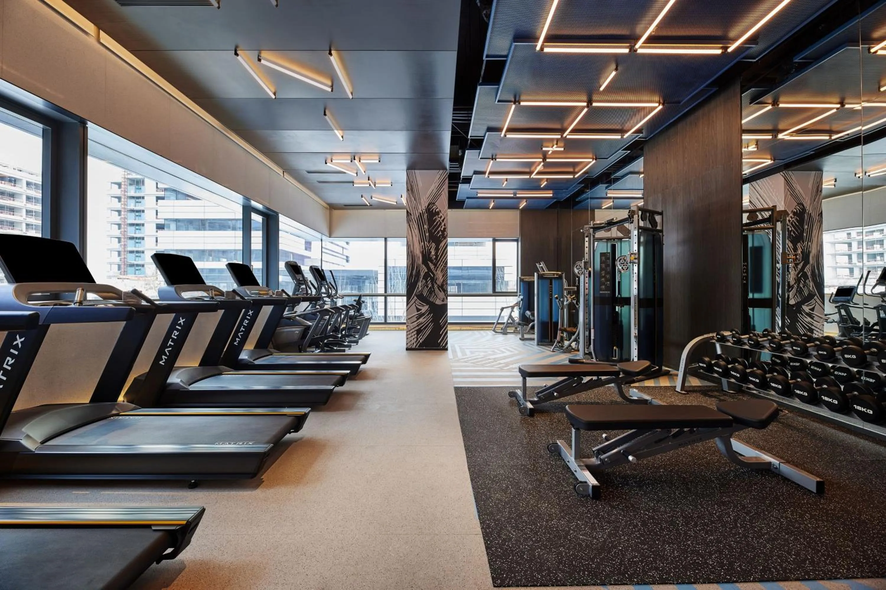 Fitness centre/facilities in Aloft Beijing Huairou