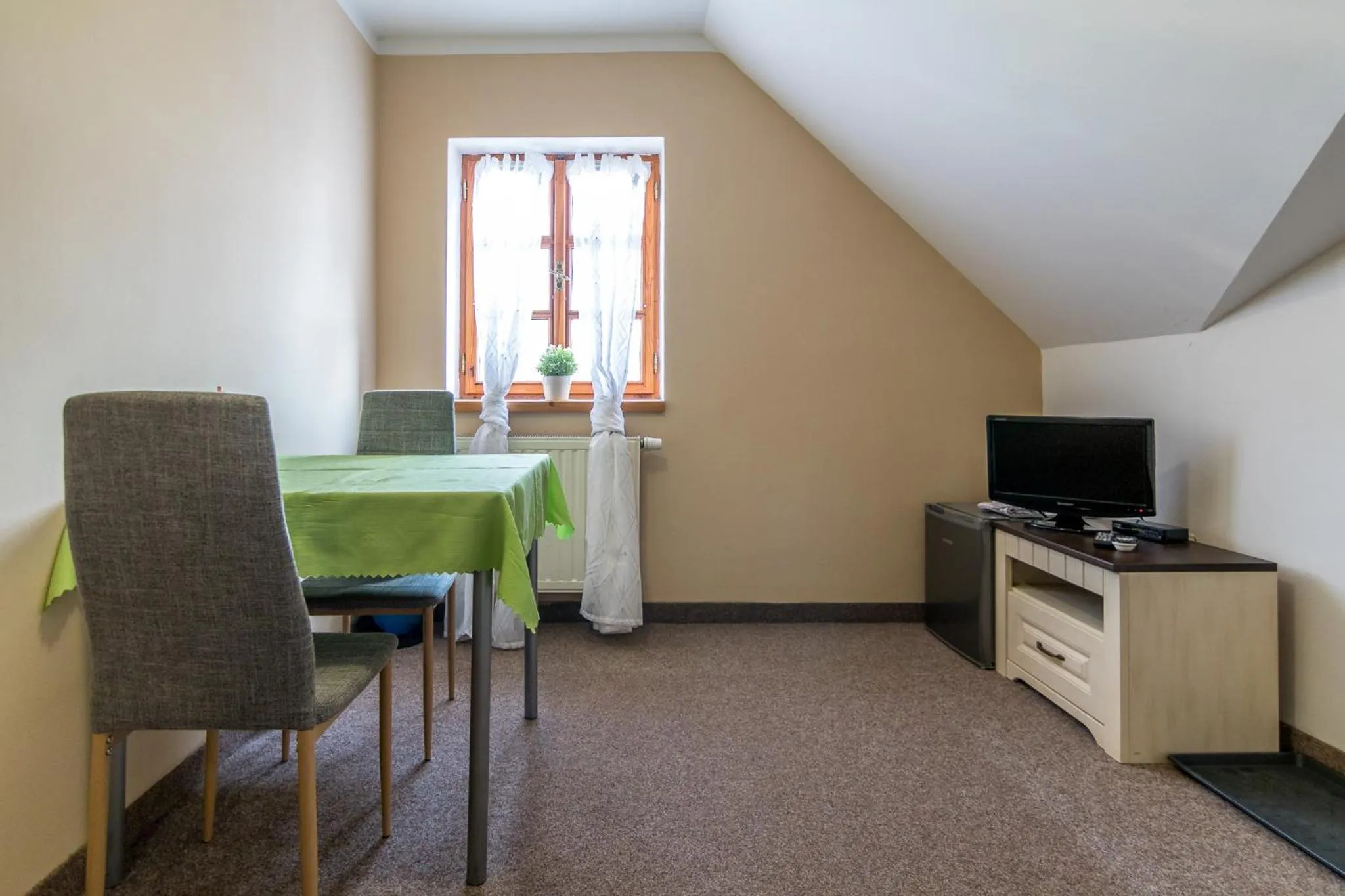 Seating area in Penzion a restaurace U Vladaře