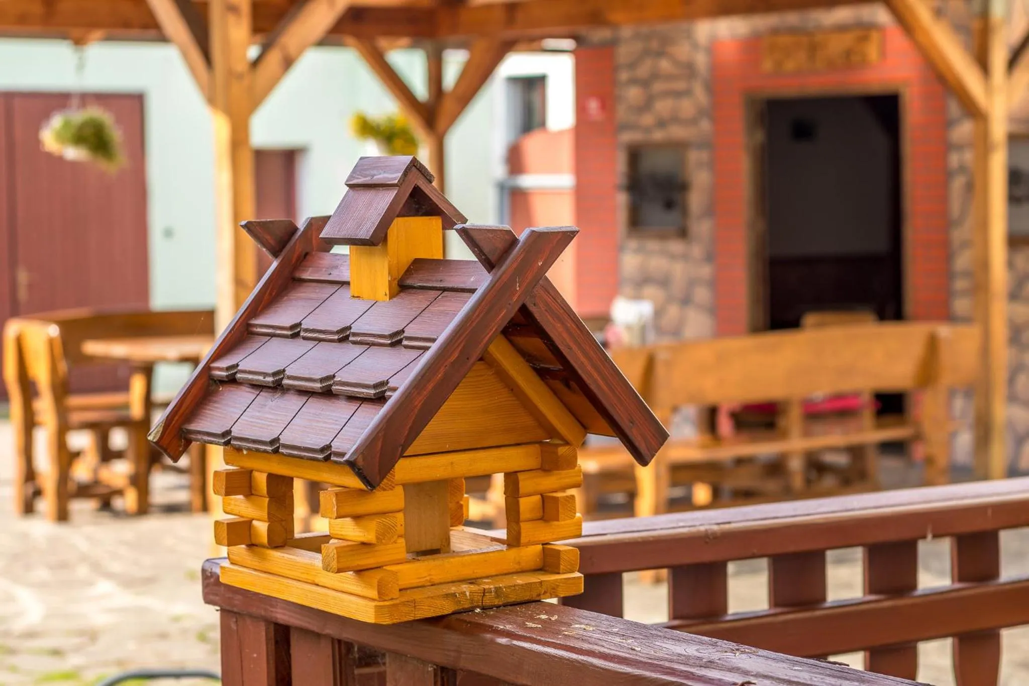 Garden in Penzion a restaurace U Vladaře