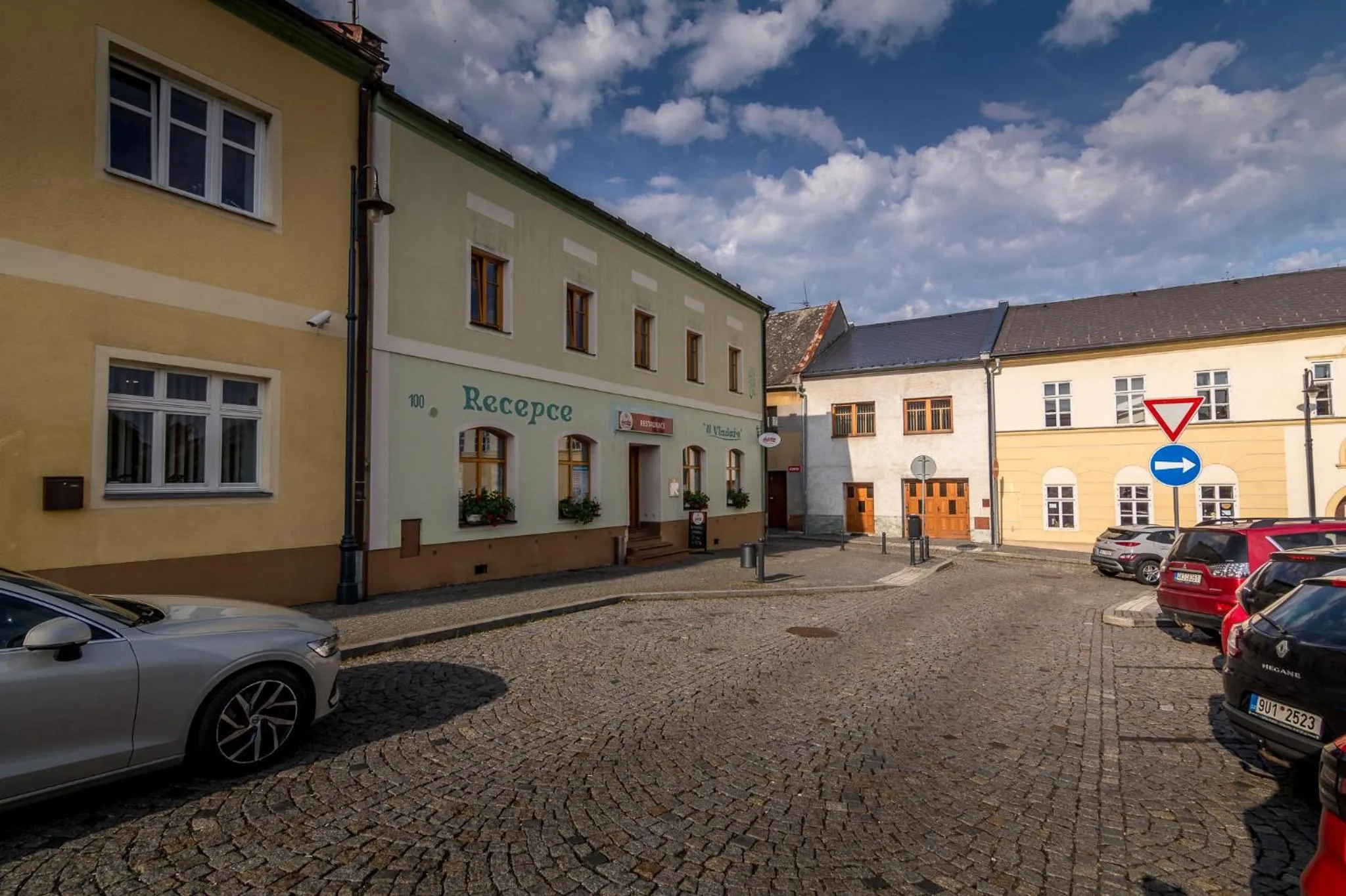 Property building in Penzion a restaurace U Vladaře