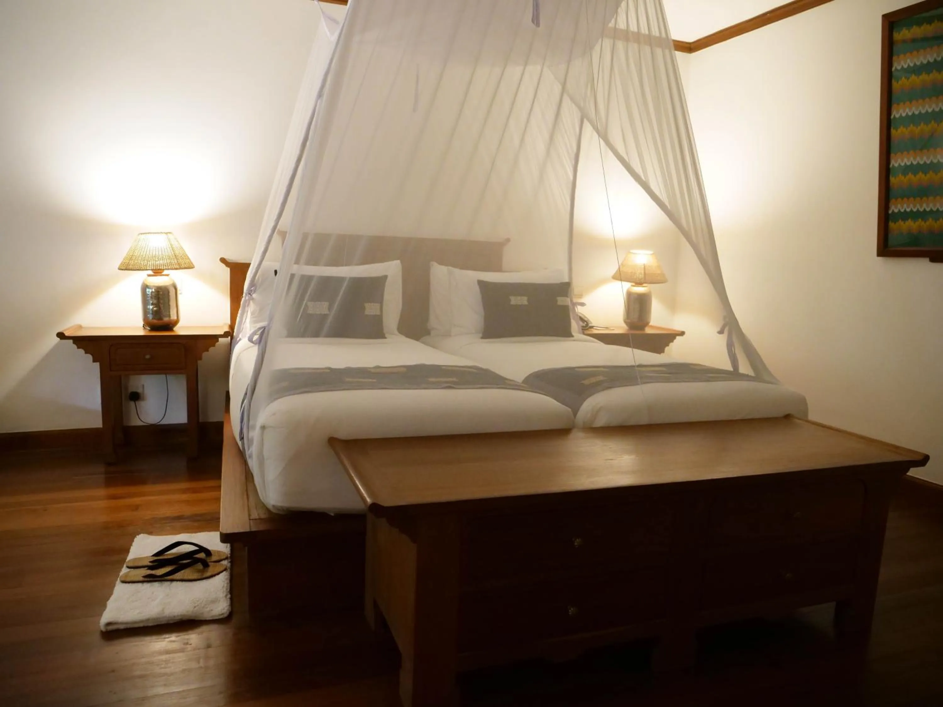 Bed in Governor's Residence