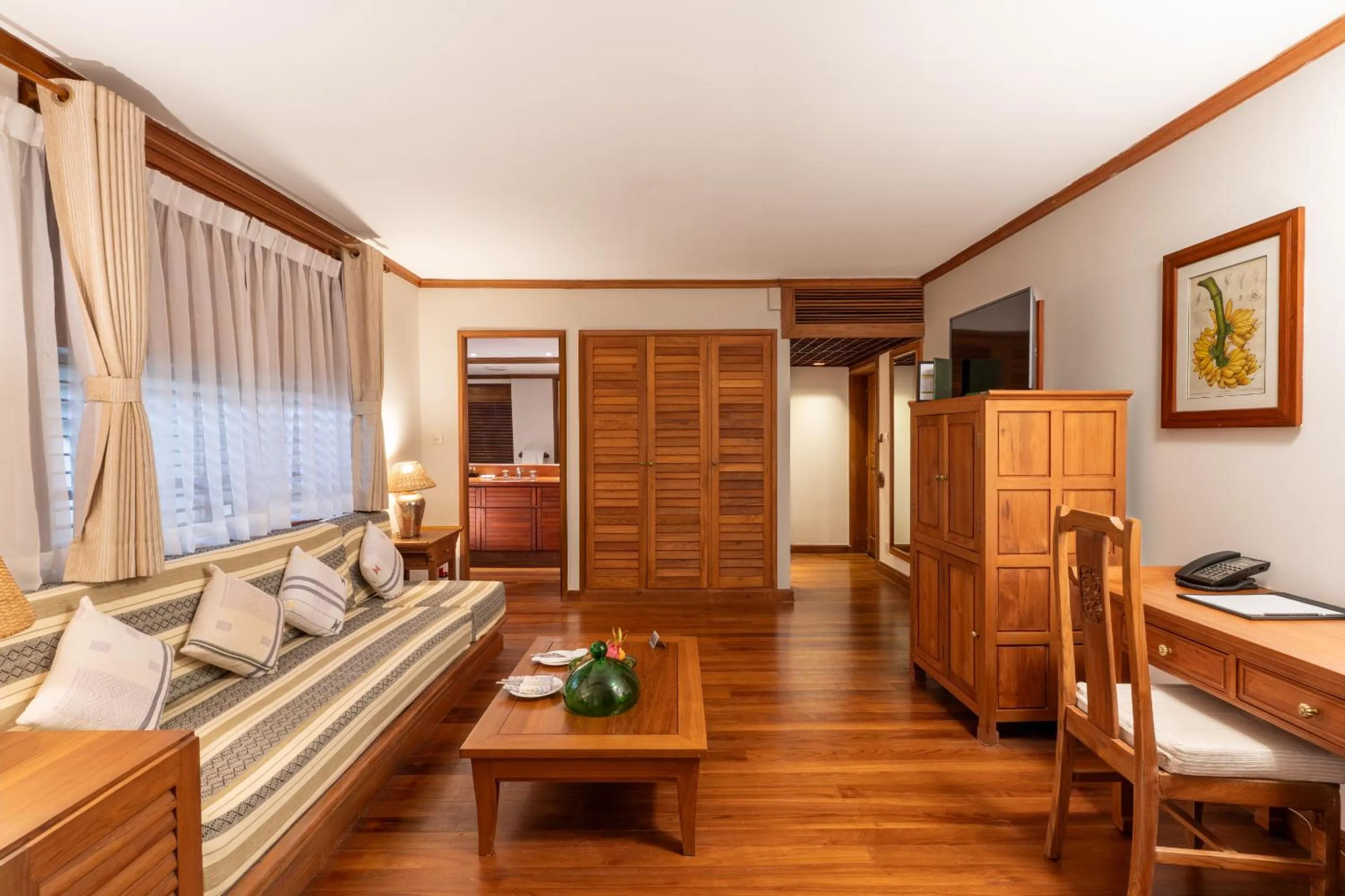 Seating area in Governor's Residence