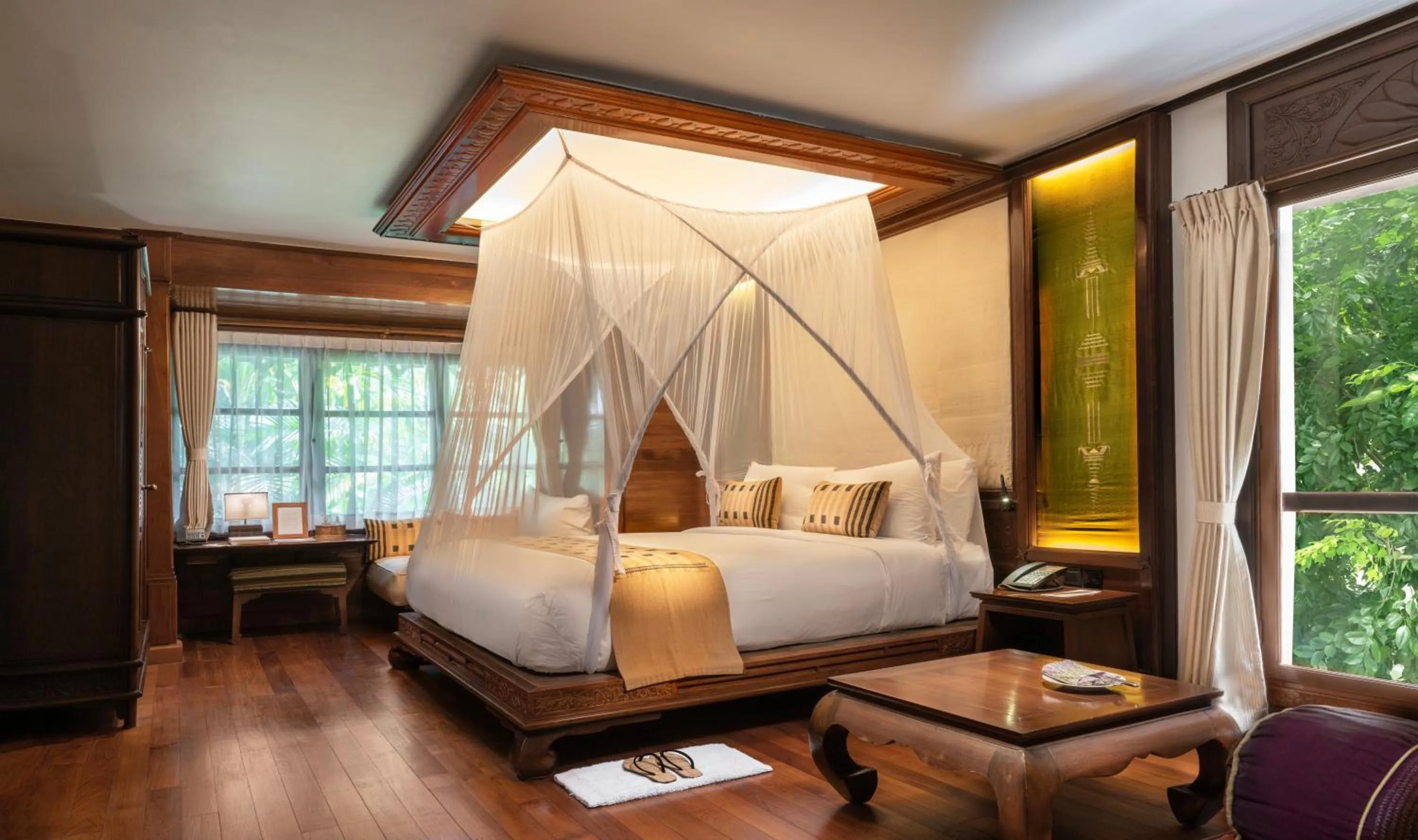 Bed in Governor's Residence