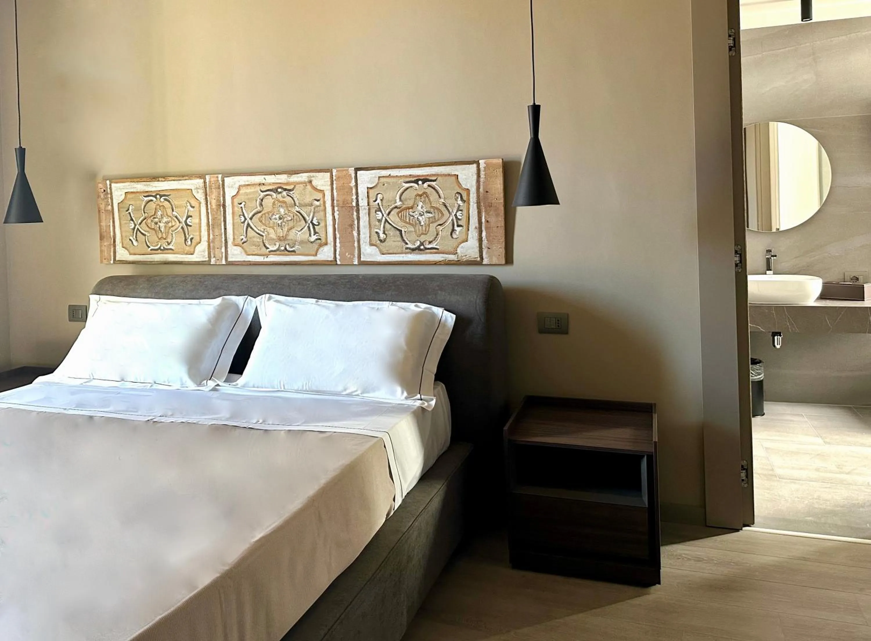 Bedroom, Bed in Palazzo Liberty Unique Hotel by Geocharme