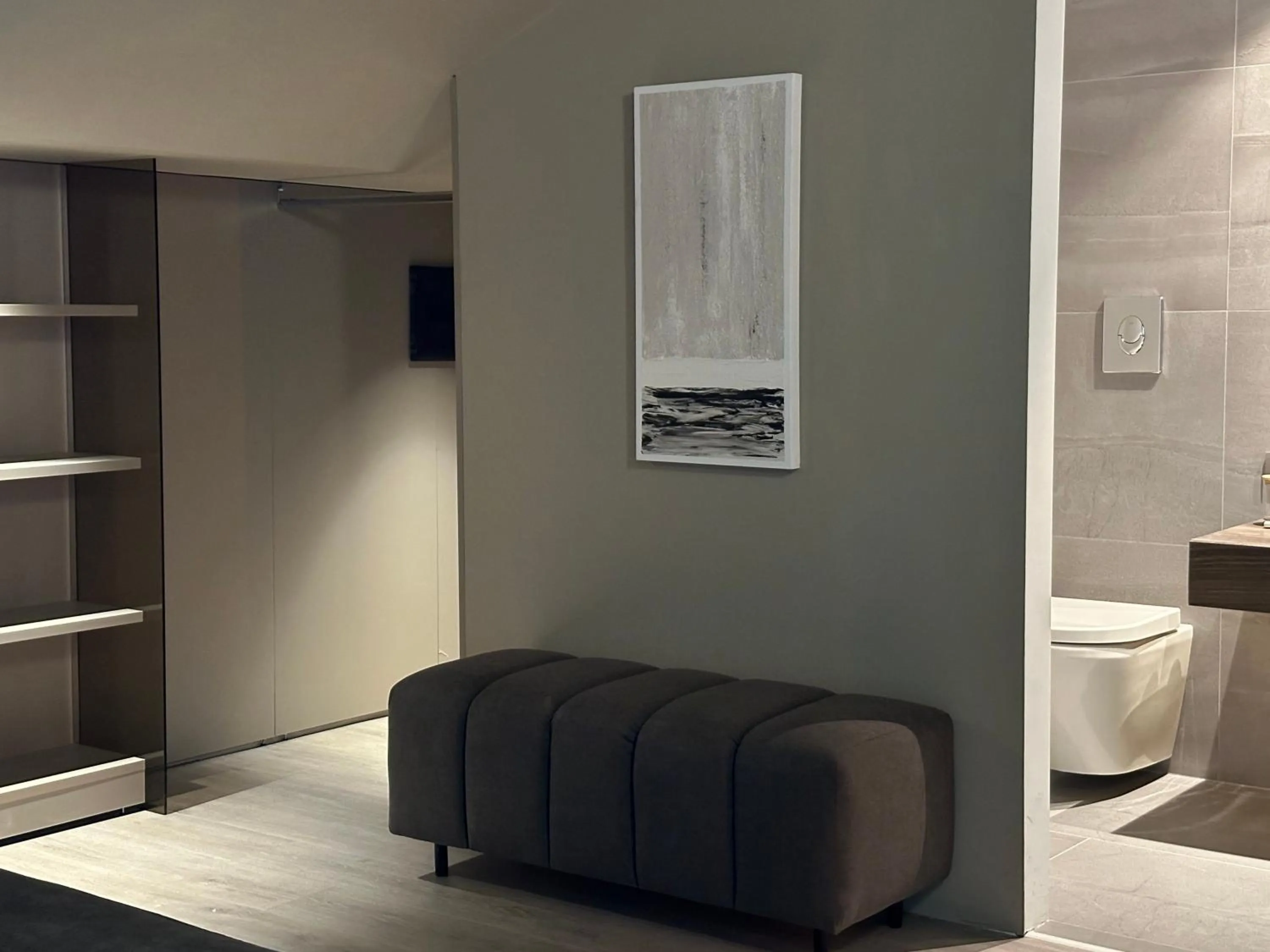 Bathroom, Bed in Palazzo Liberty Unique Hotel by Geocharme