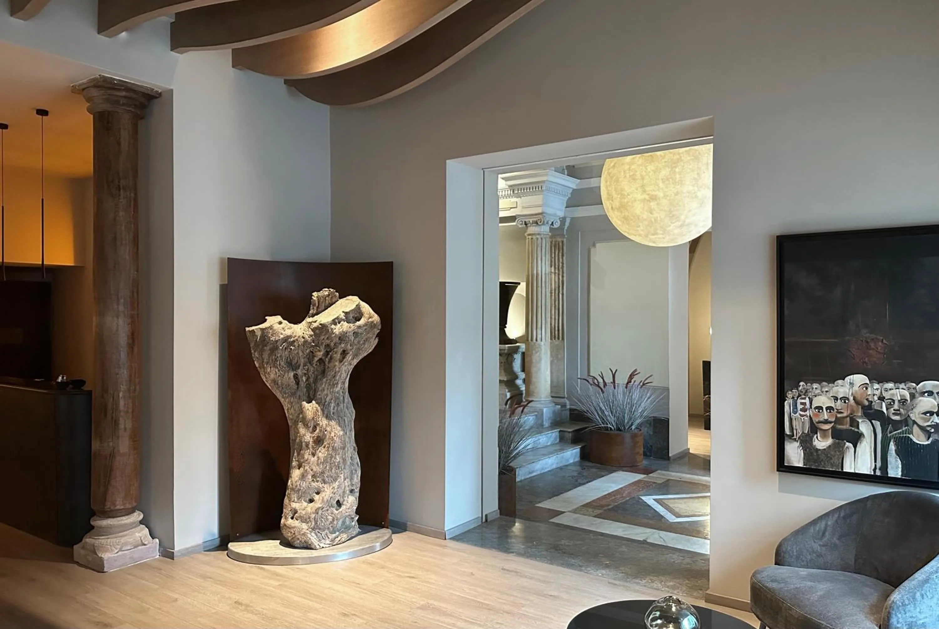 Lobby or reception in Palazzo Liberty Unique Hotel by Geocharme