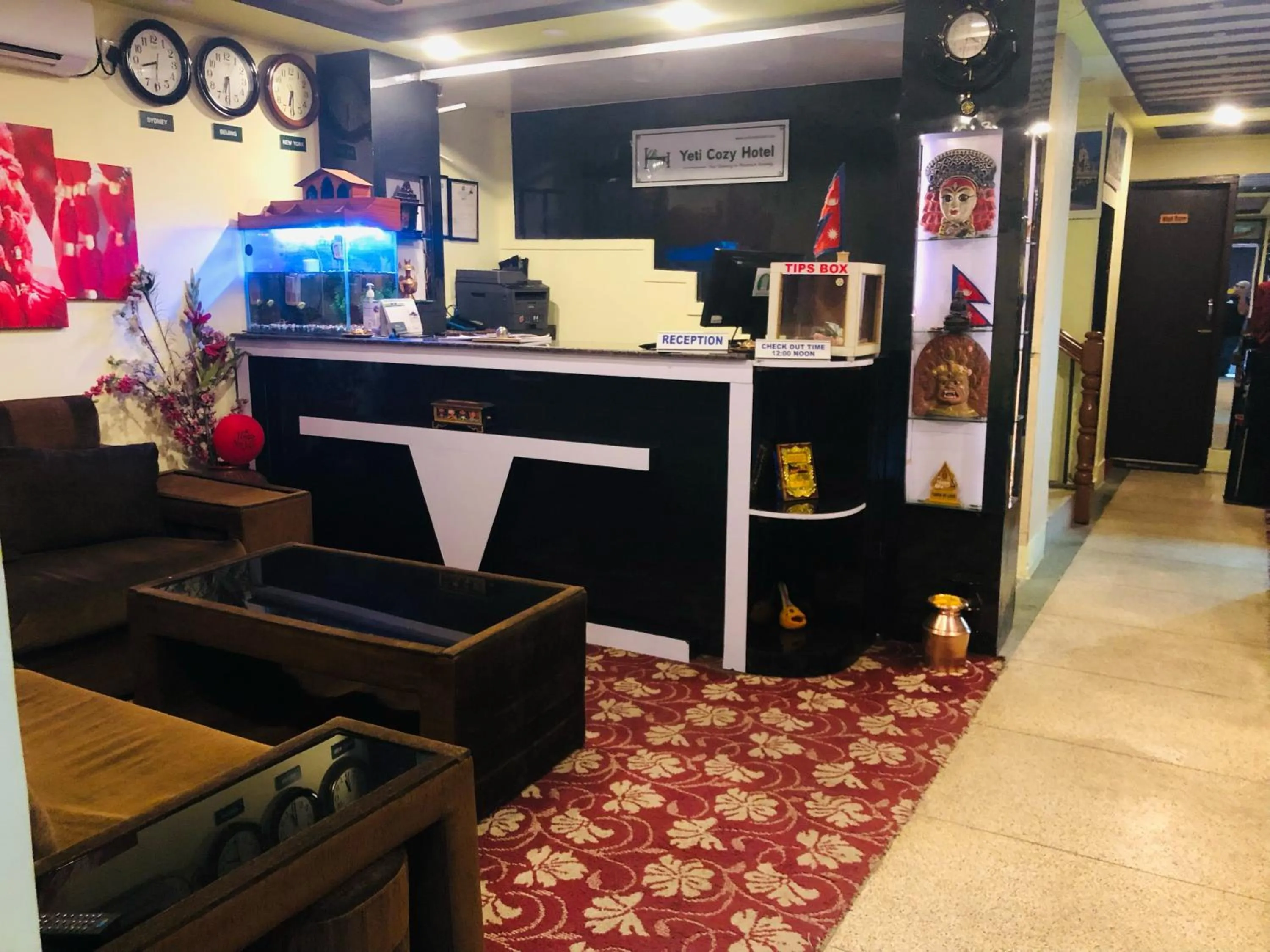 Lobby or reception in Yeti Cozy Hotel