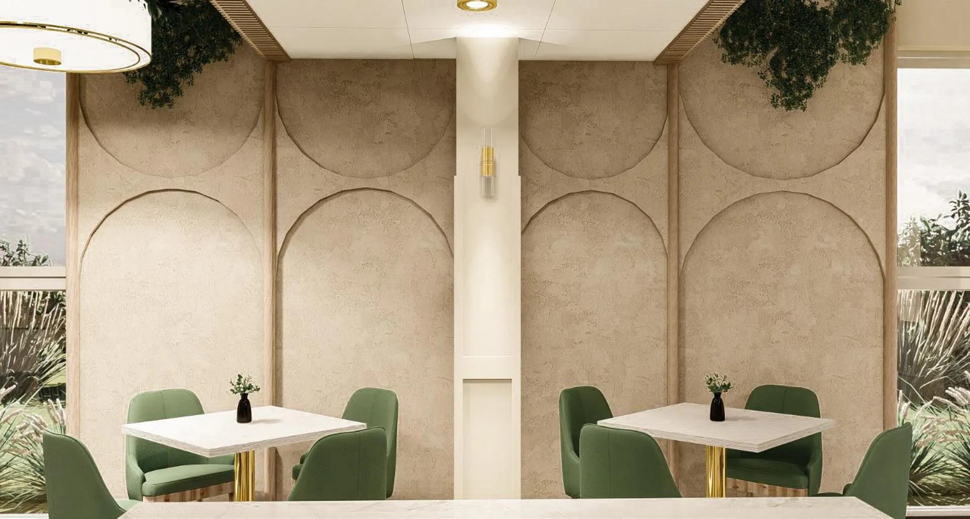 Restaurant/places to eat in Massimi City Garden