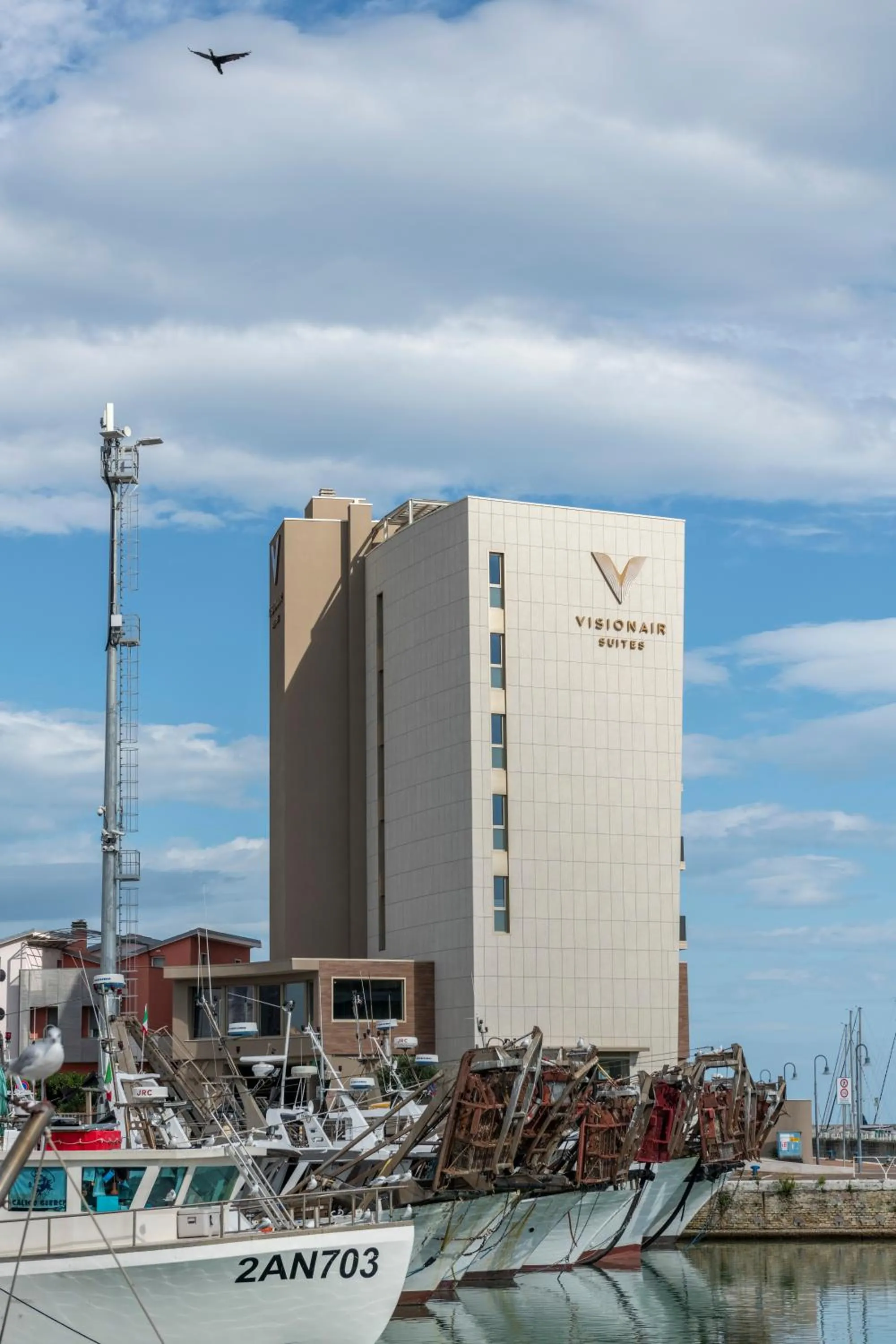 Property building in Visionair Suites & SPA-Room Only e Honesty Bar