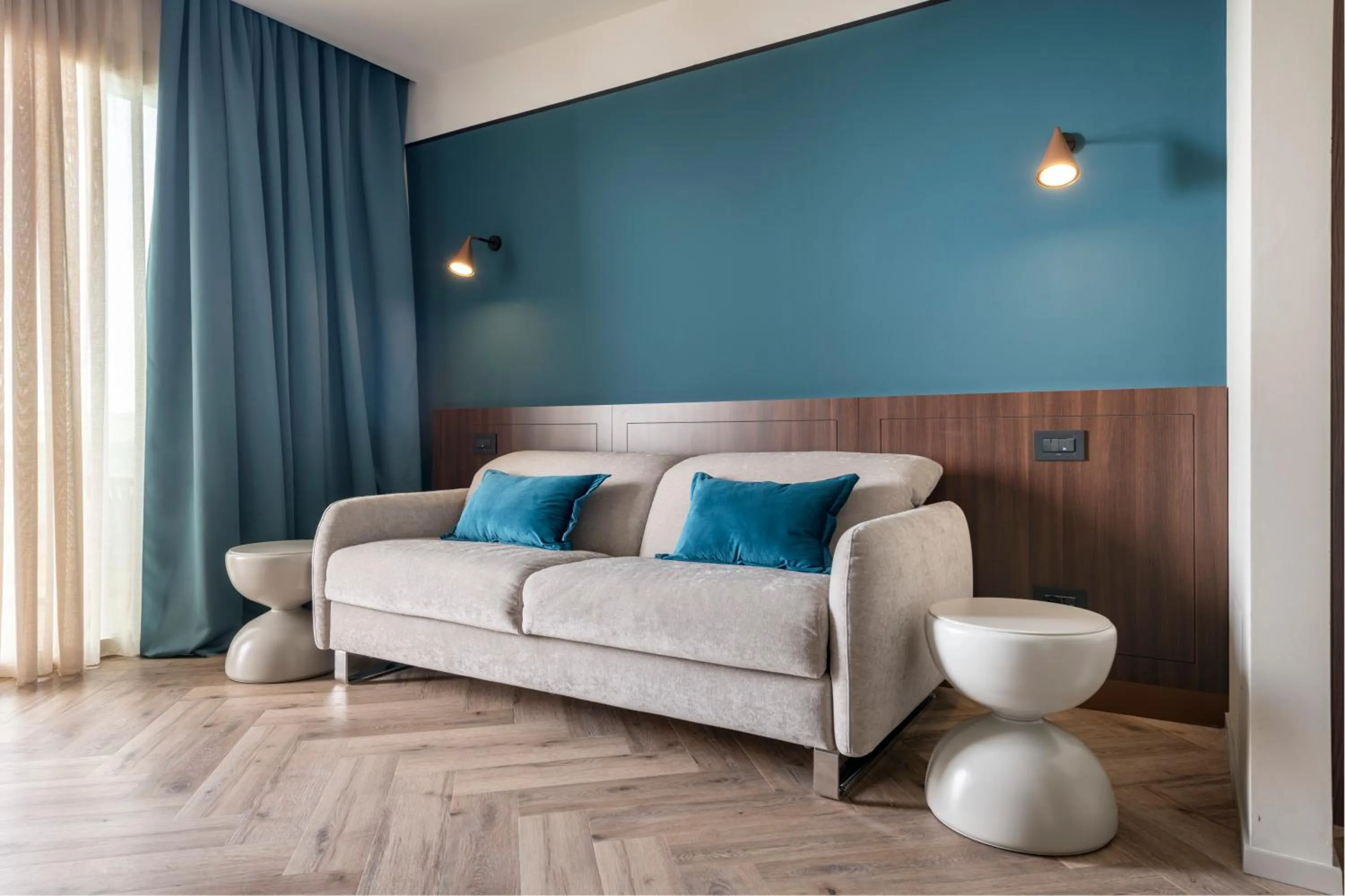 Living room in Visionair Suites & SPA-Room Only e Honesty Bar