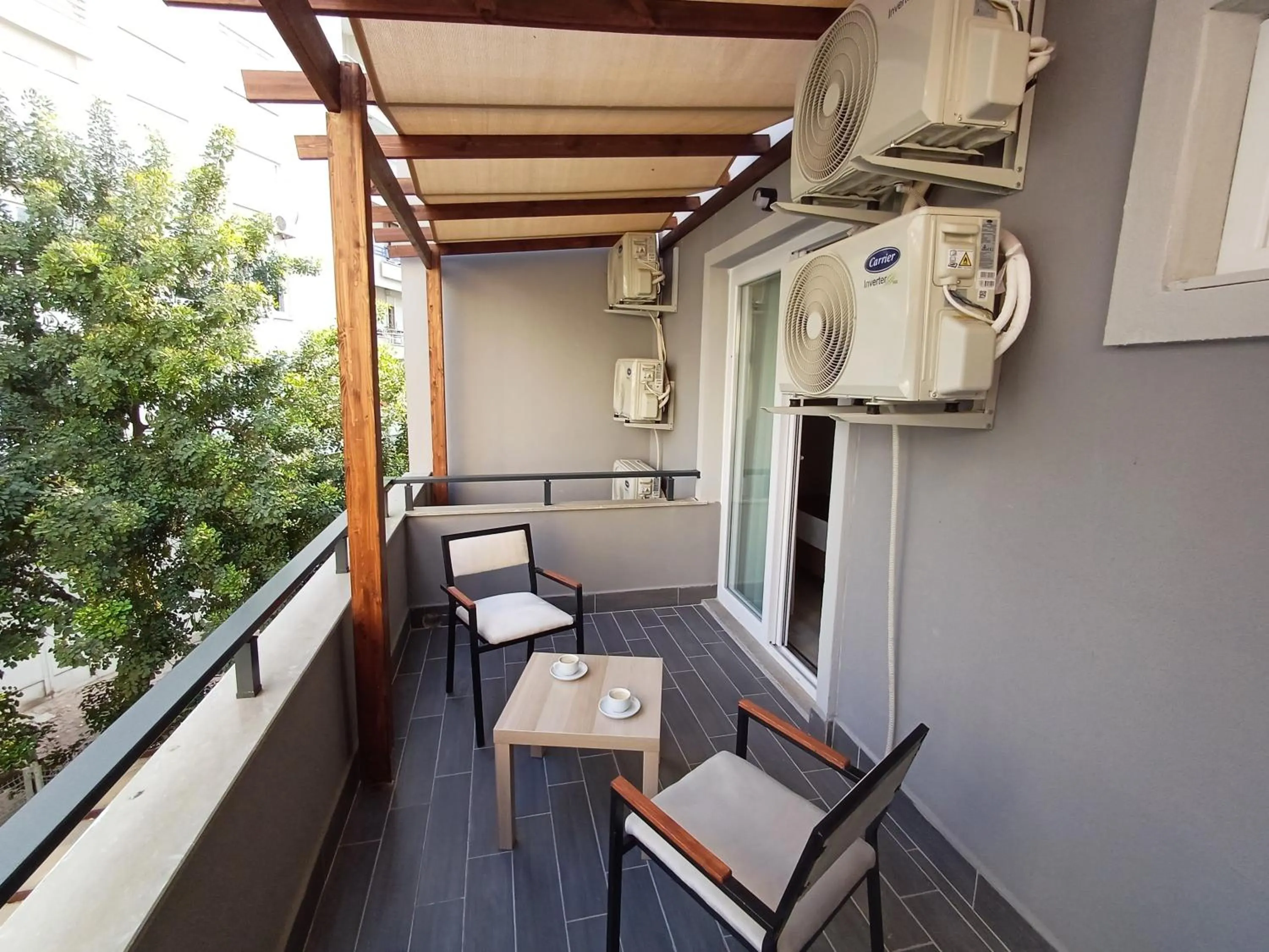 Balcony/Terrace in Toprak City Hotel Antalya