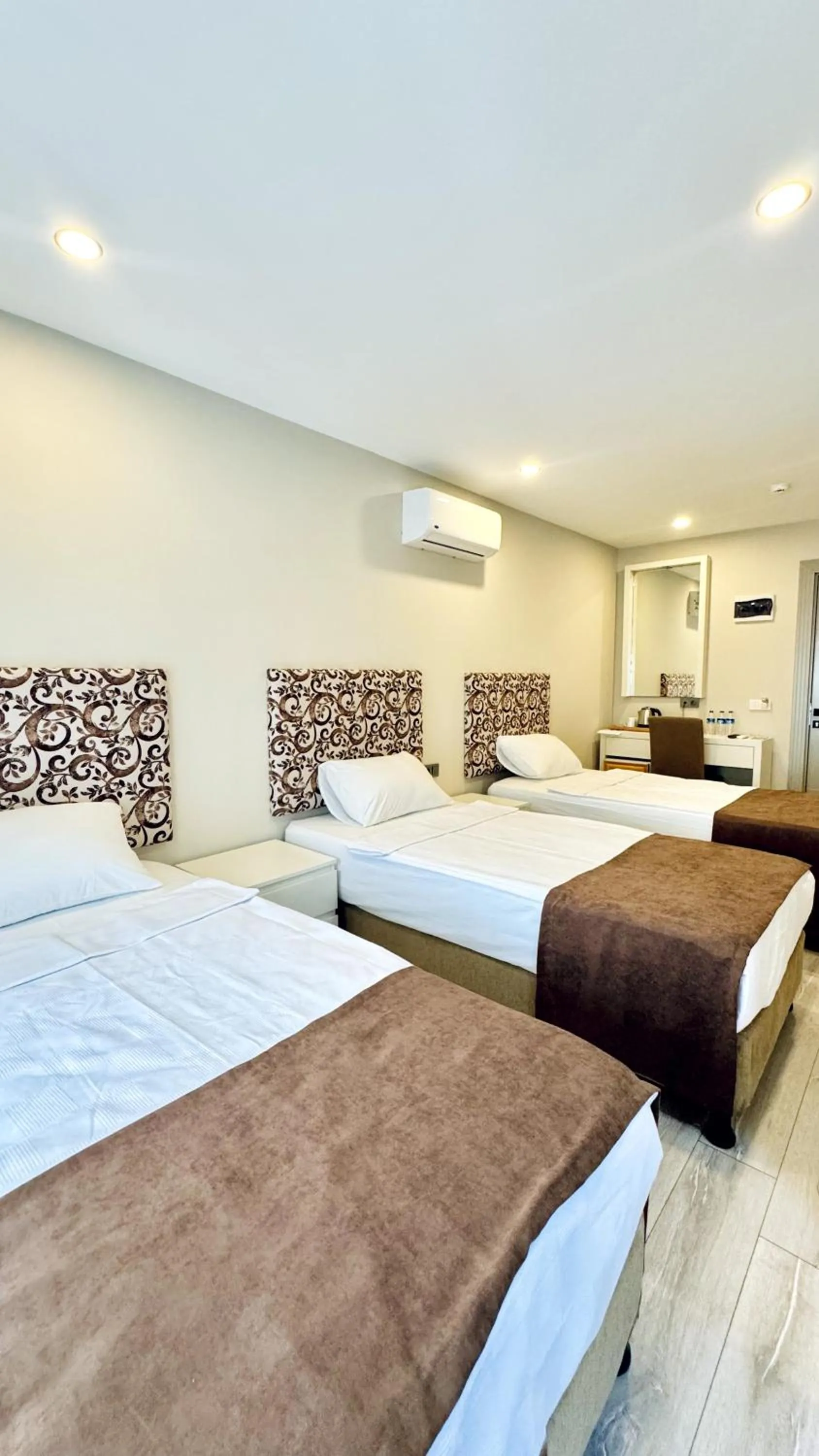 Bed in Toprak City Hotel Antalya
