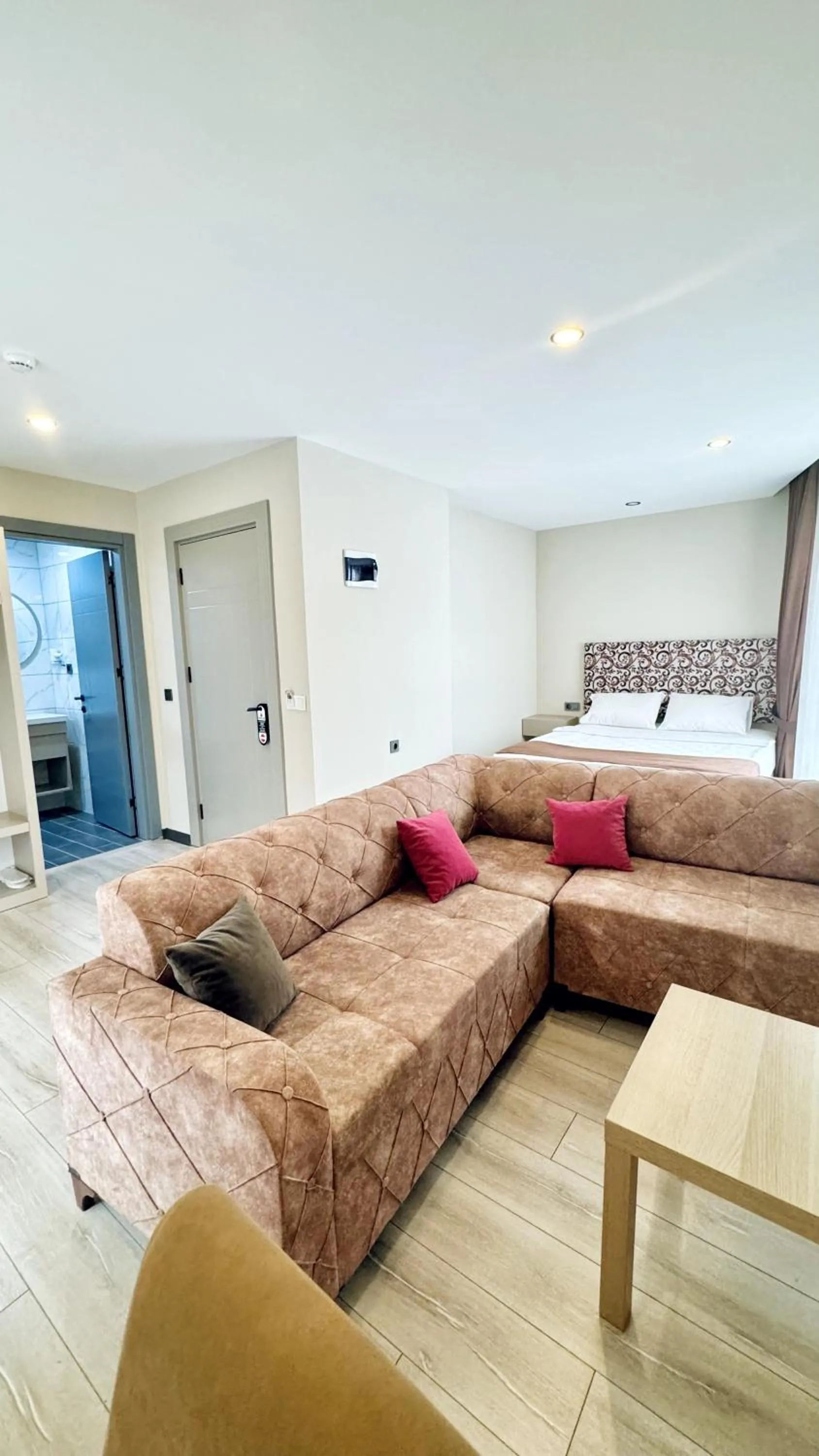 Bed in Toprak City Hotel Antalya