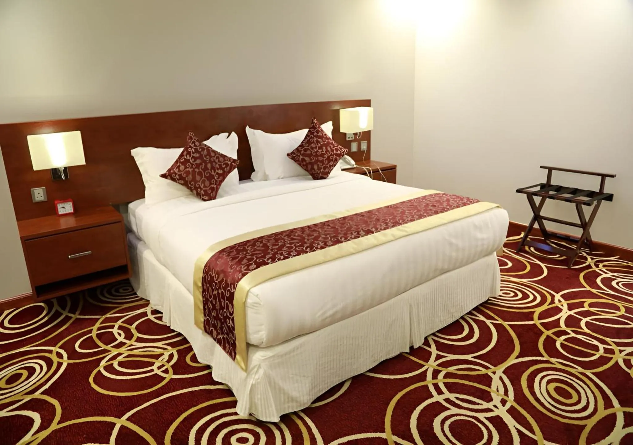 Bed in Wow Hotel Jeddah