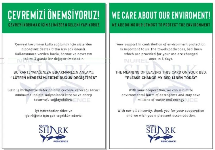 Logo/Certificate/Sign in Nurel Shark Residence