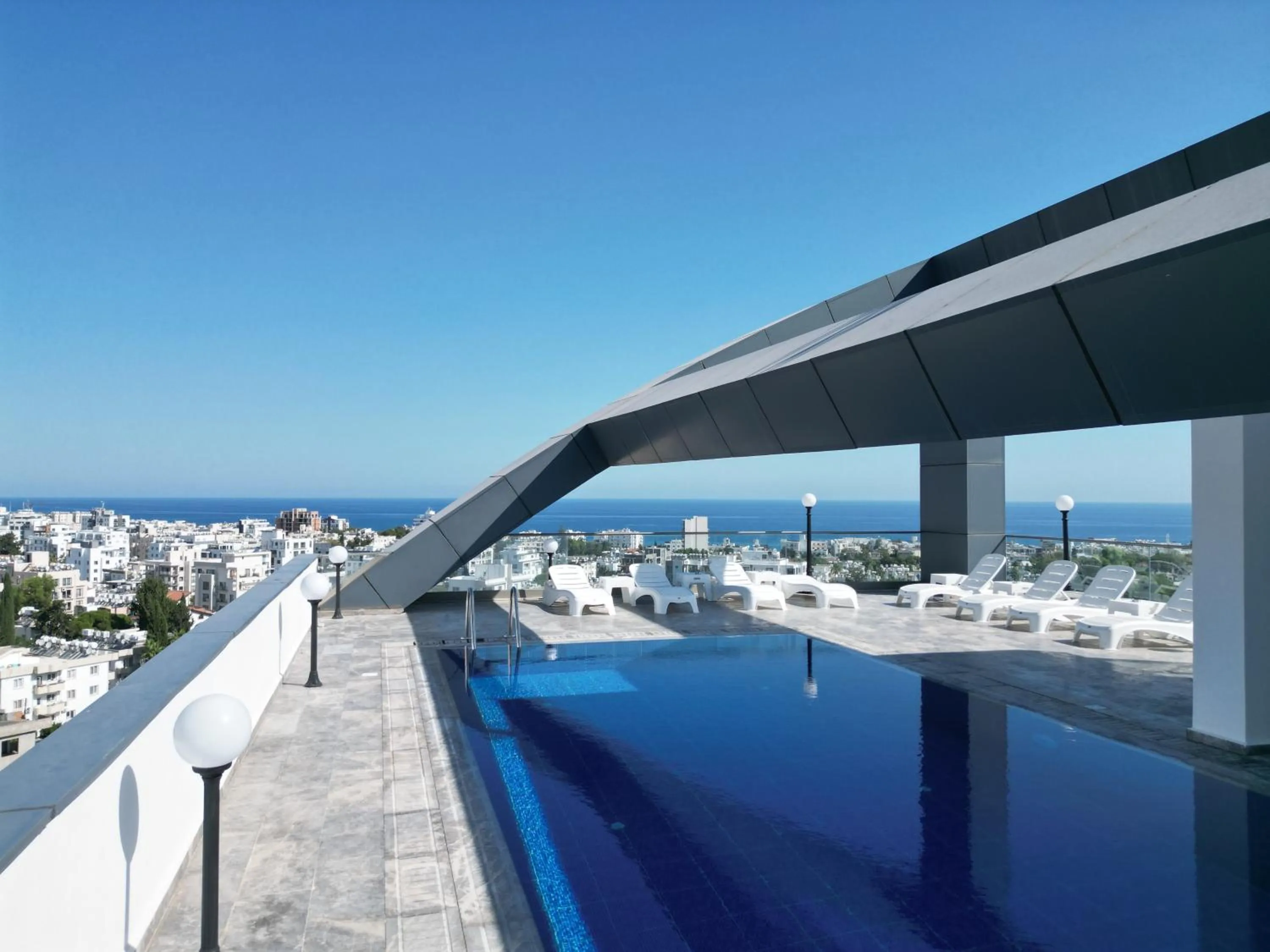 Swimming pool in Nurel Shark Residence