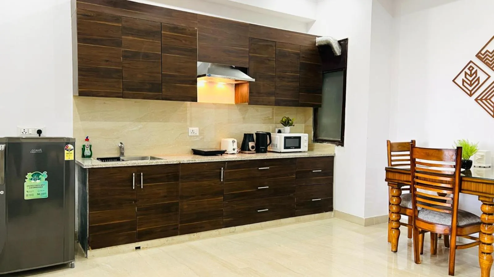 kitchen in ZEN Suites - Golf Course Road Gurgaon