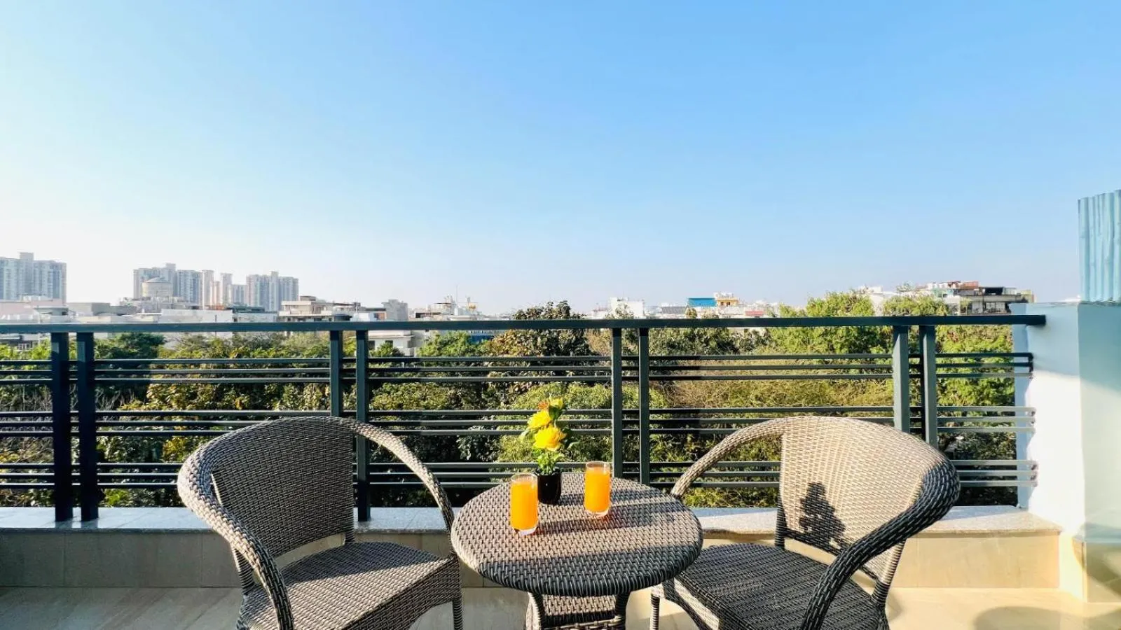 Balcony/Terrace in ZEN Suites - Golf Course Road Gurgaon