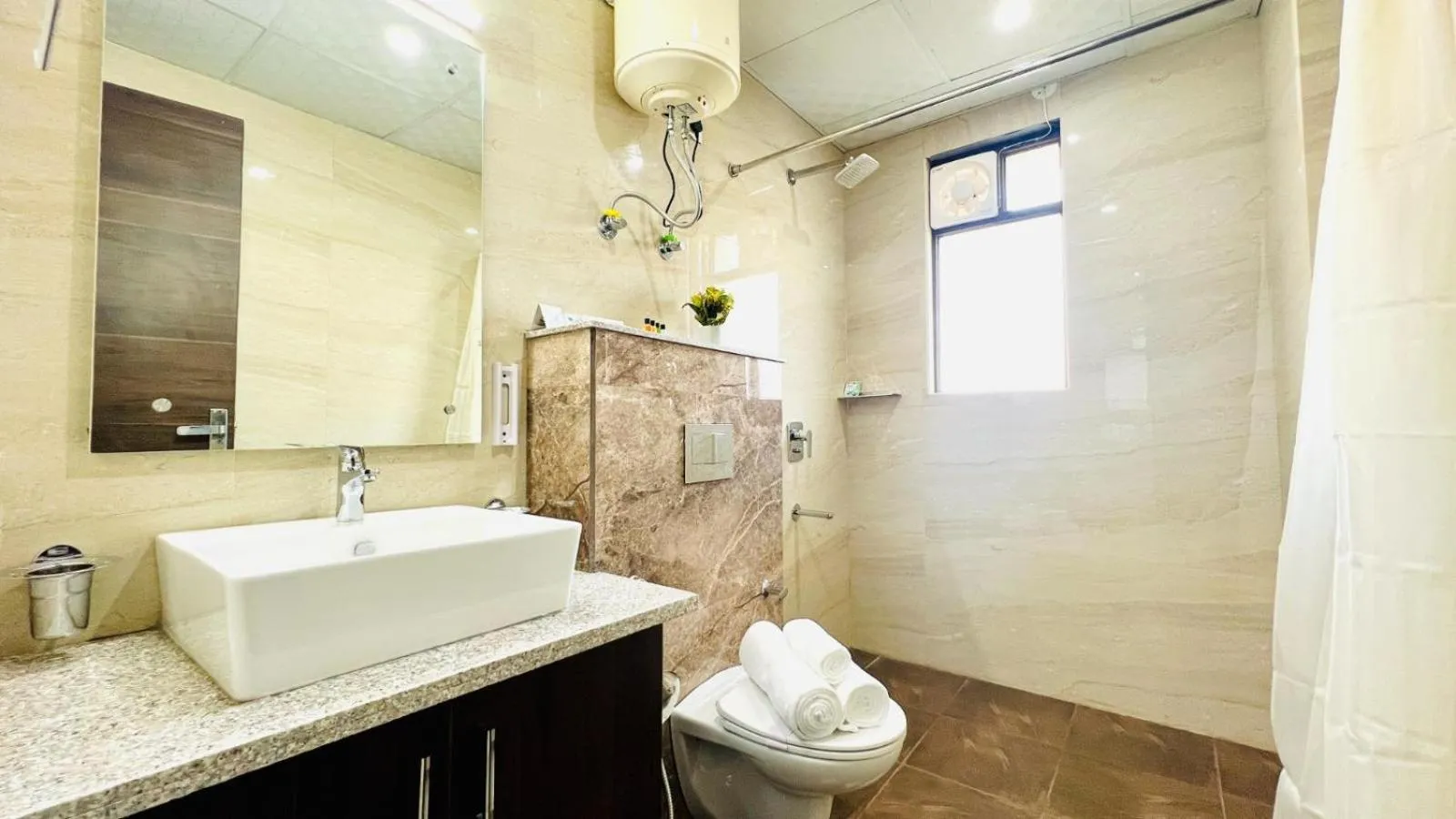 Bathroom in ZEN Suites - Golf Course Road Gurgaon