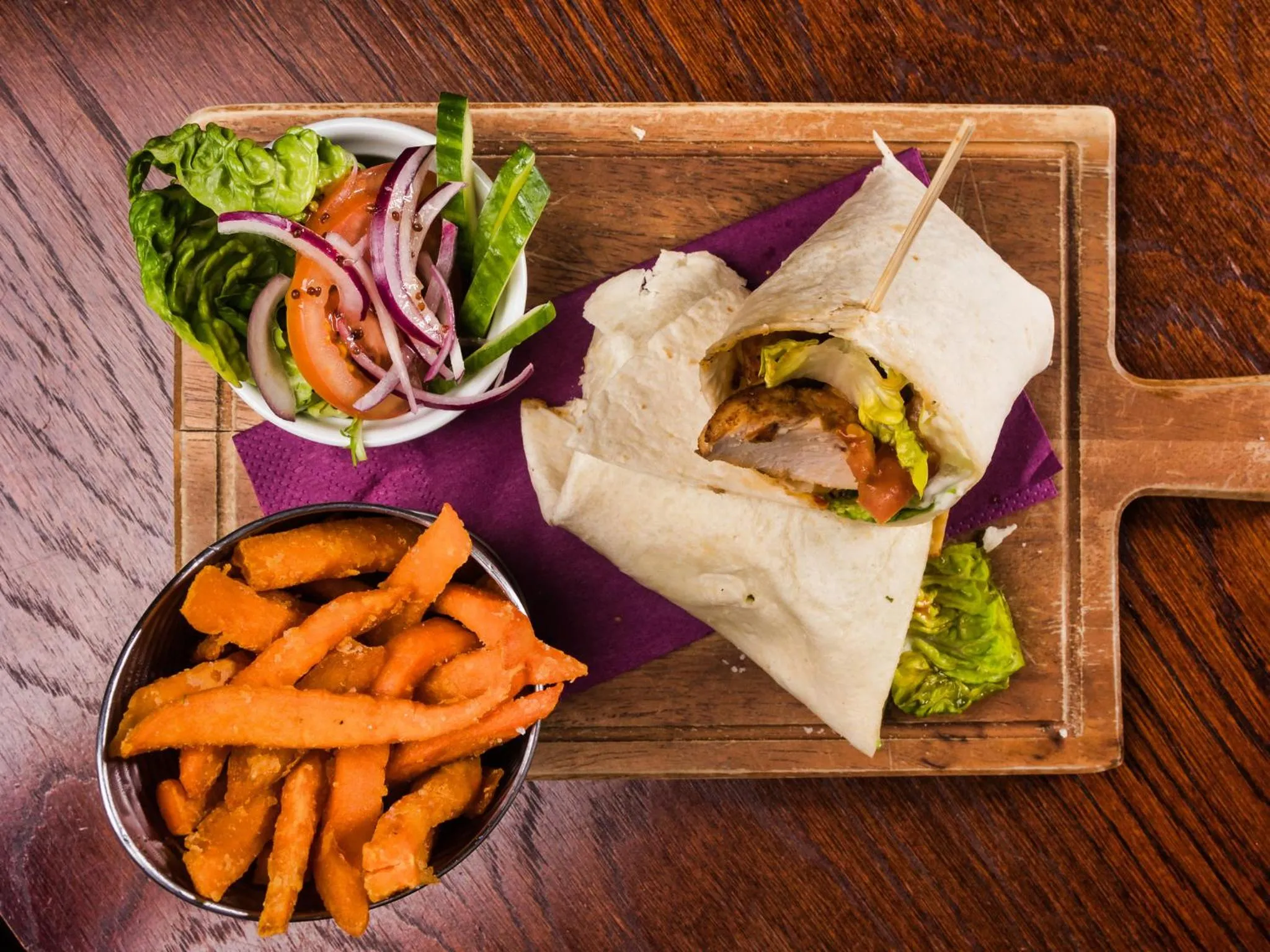 Food in Everglades Hotel Warrington West