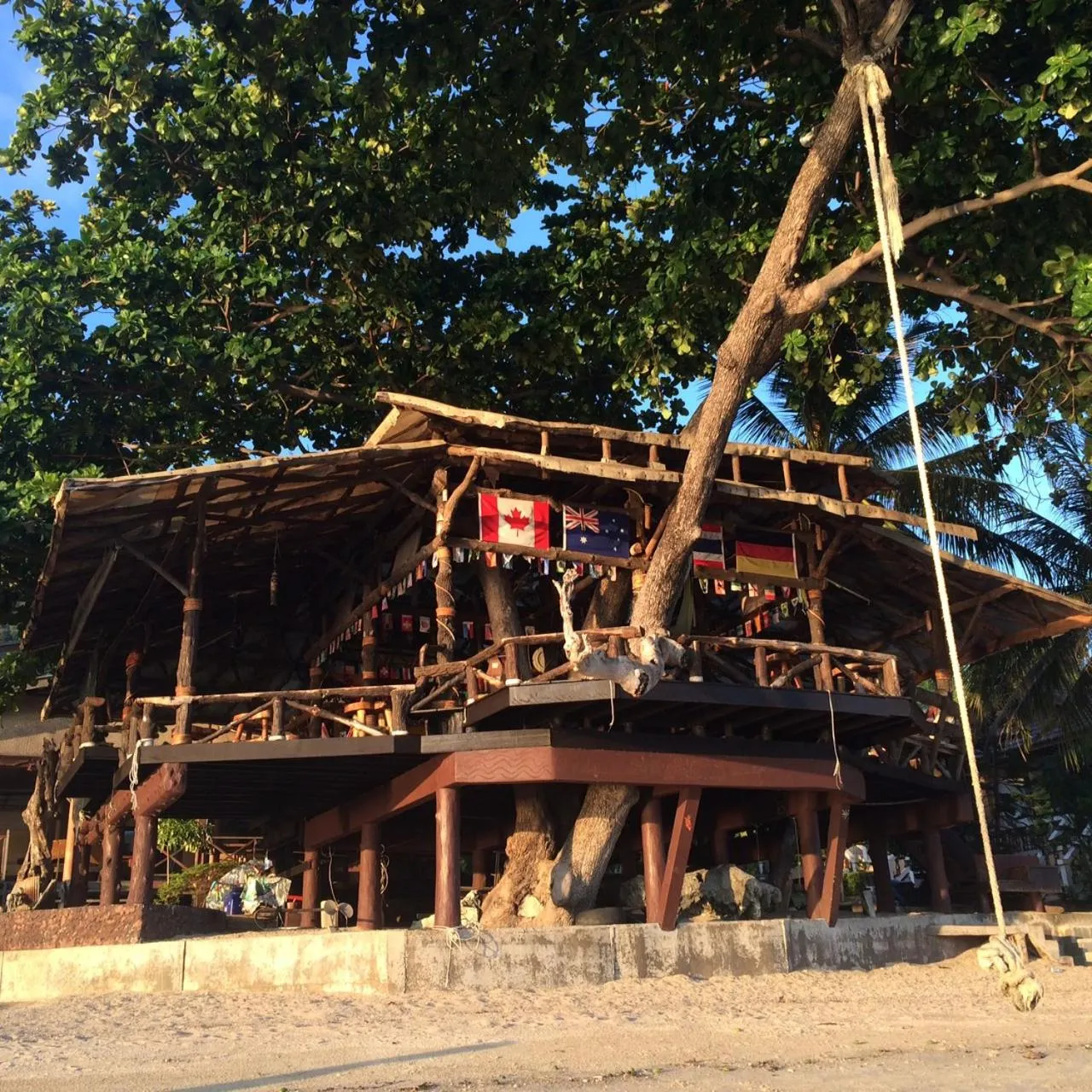 Lounge or bar in Rainbow Bungalow Haadrin Koh Phangan