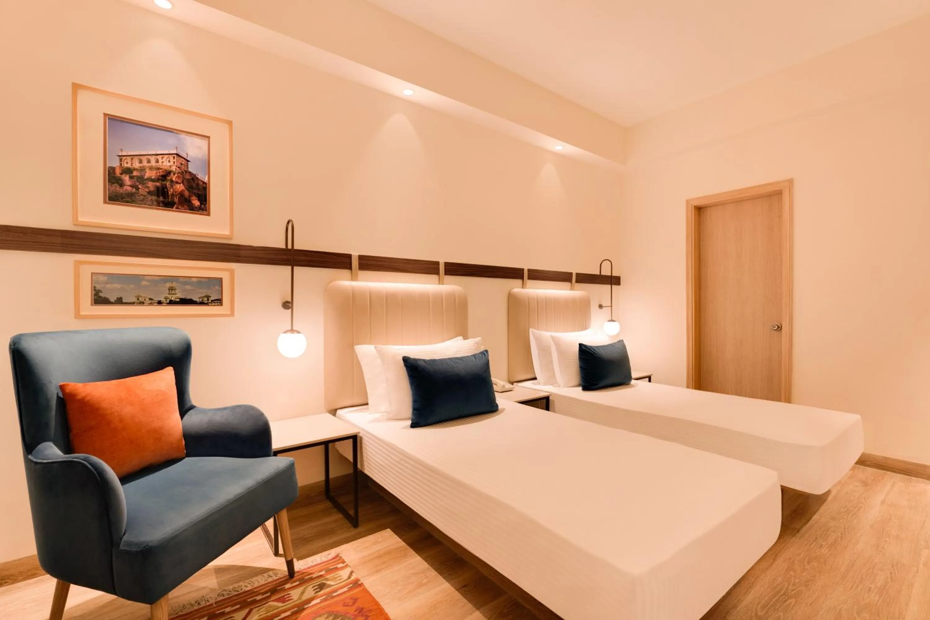 Bed in Lemon Tree Hotel, Gachibowli, Hyderabad