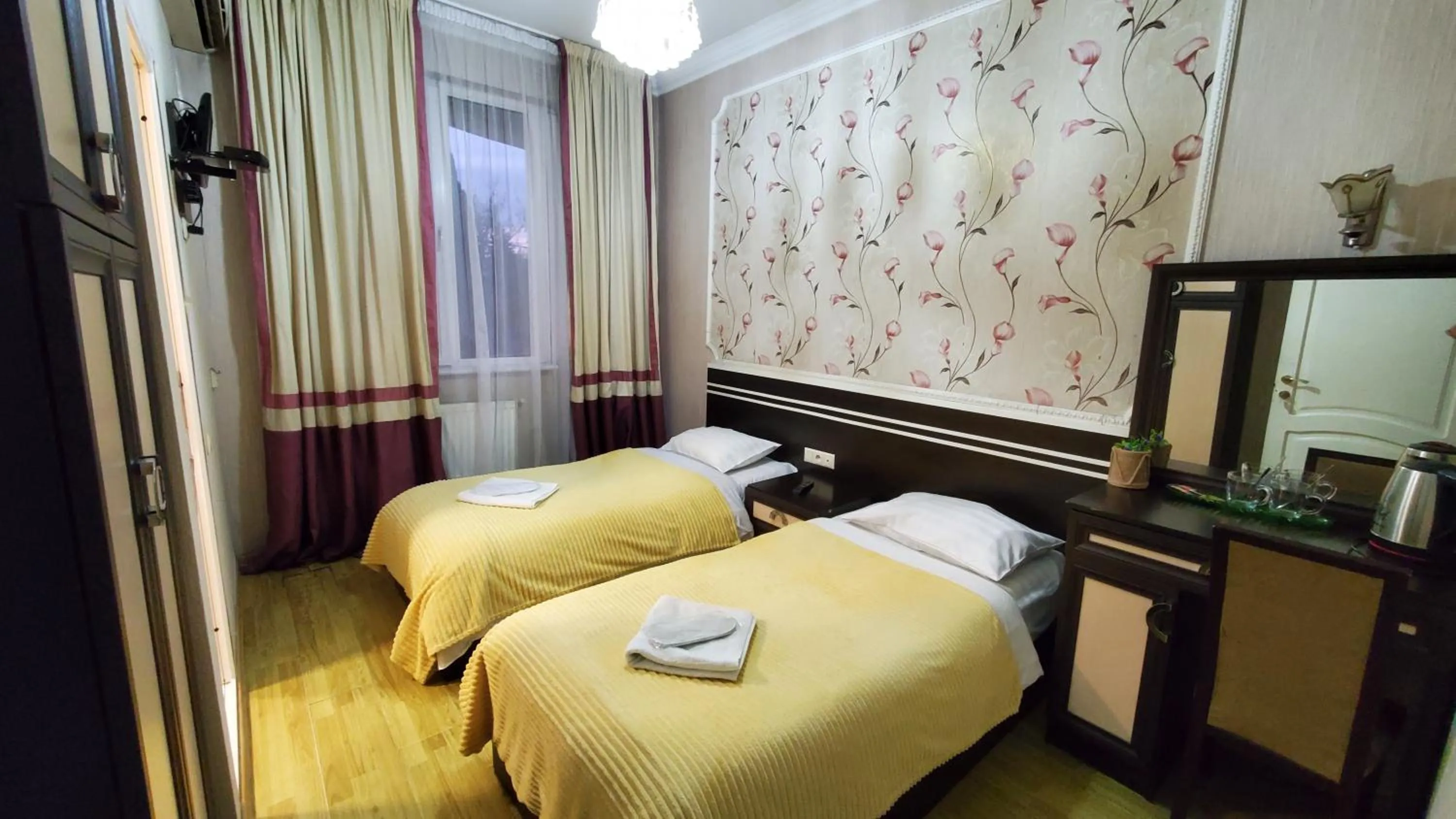 Bed in Hotel Antalia