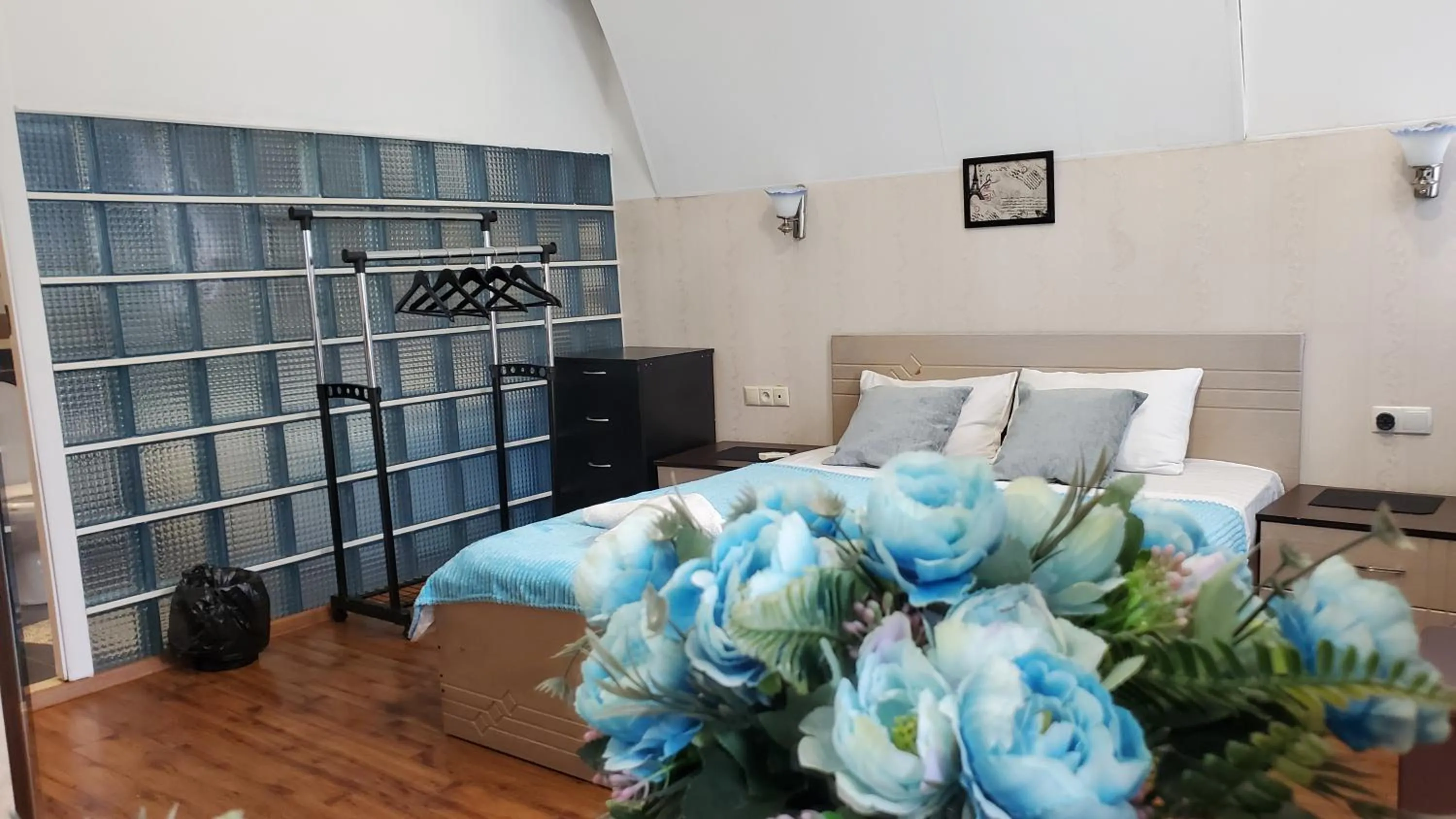 Bed in Hotel Antalia