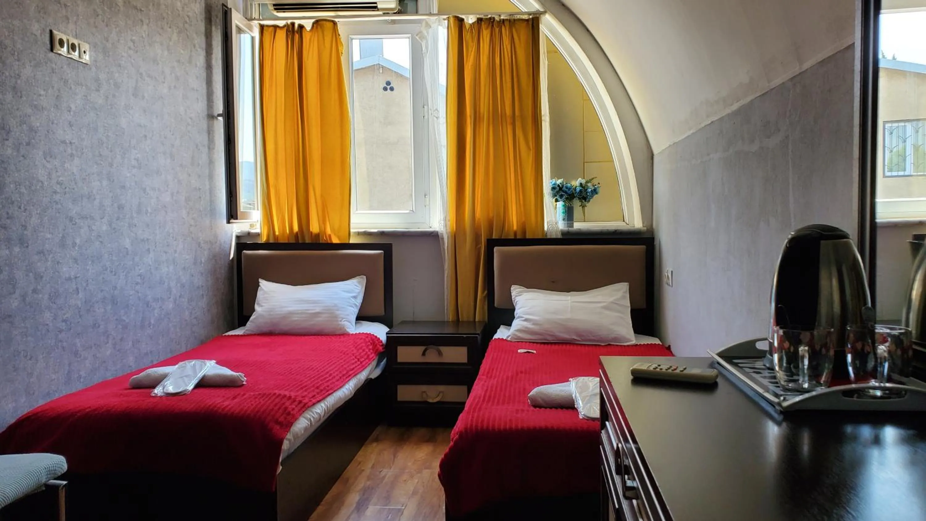 Bed in Hotel Antalia