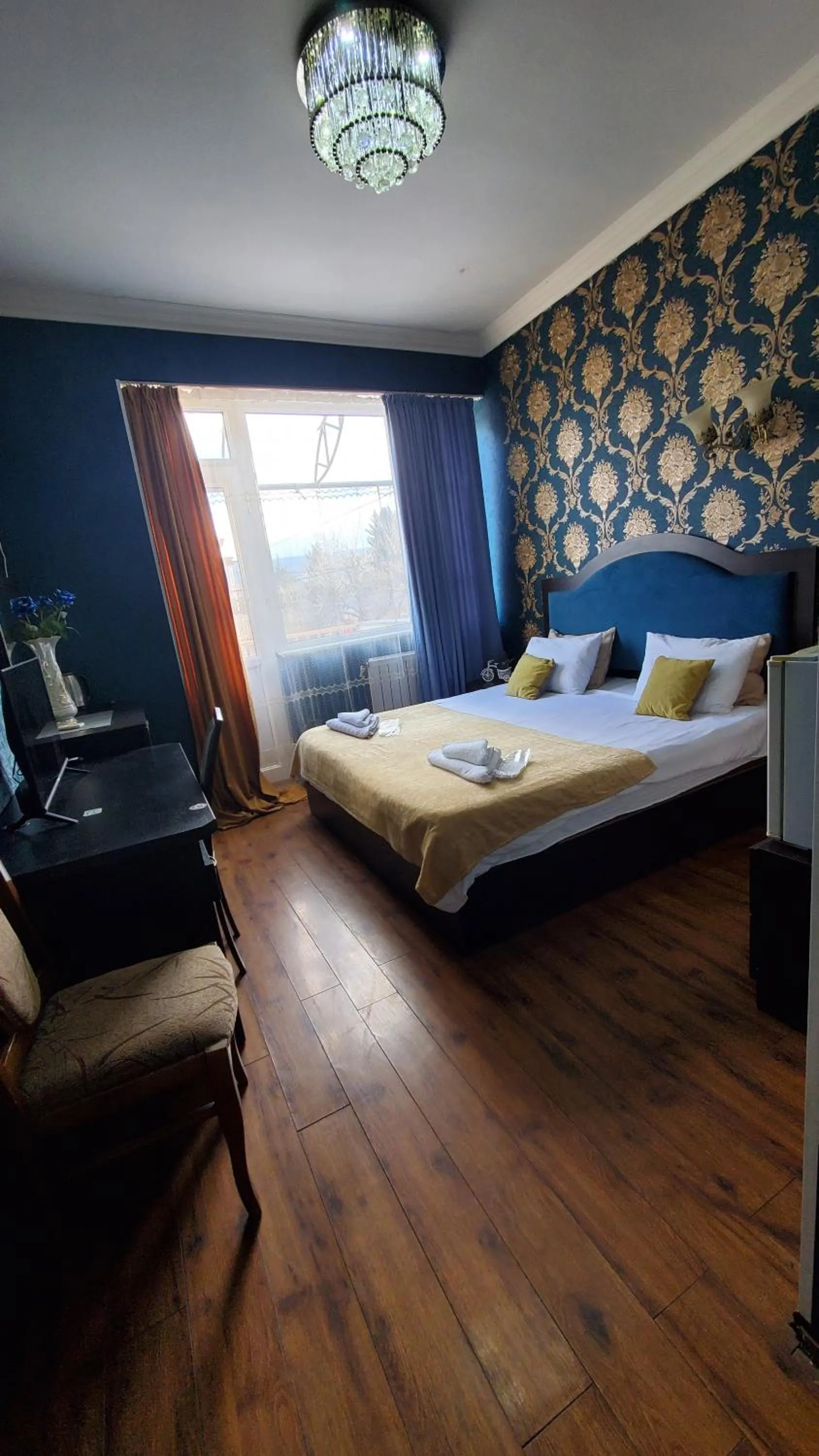 Bed in Hotel Antalia