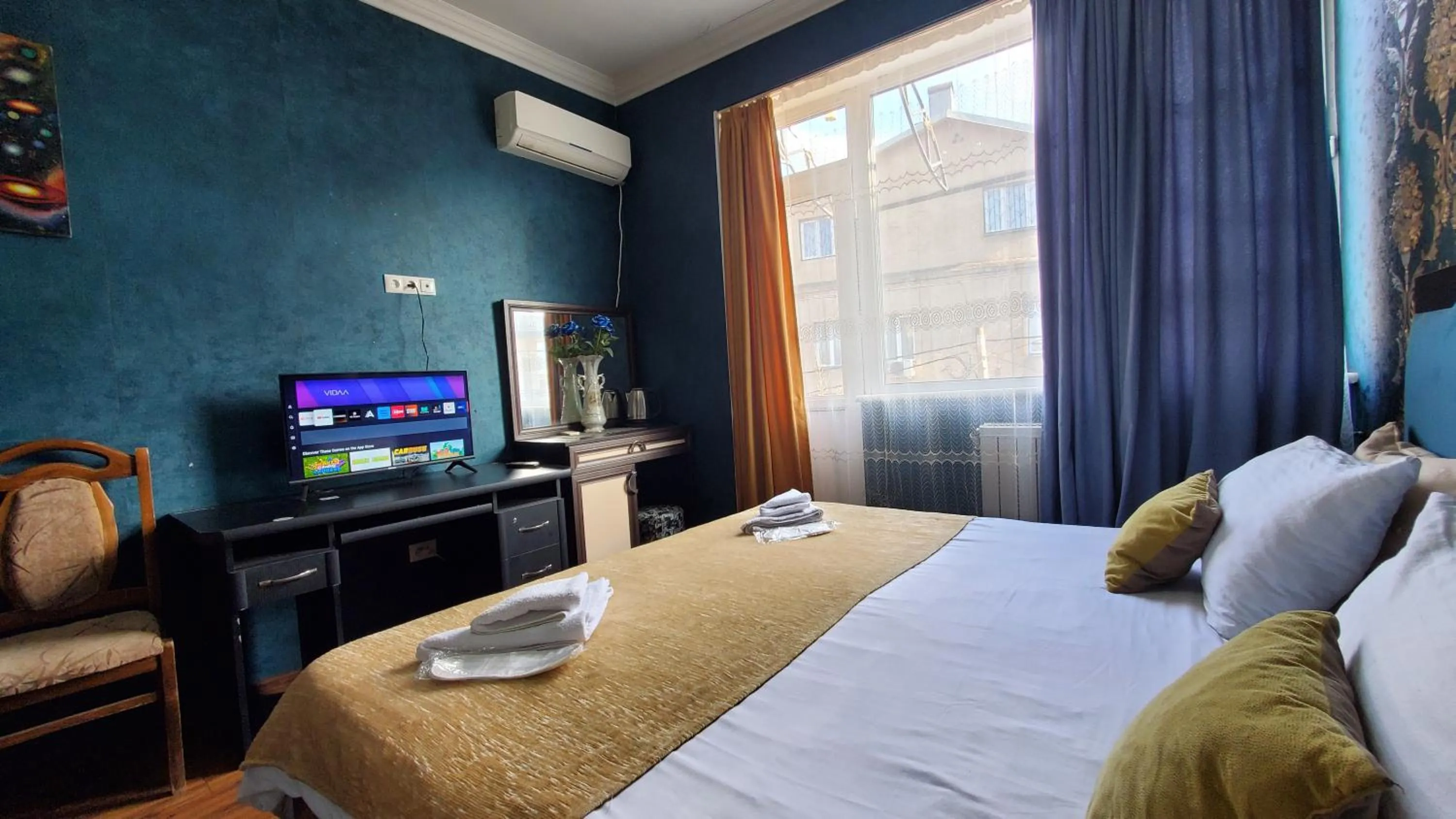 Bed in Hotel Antalia