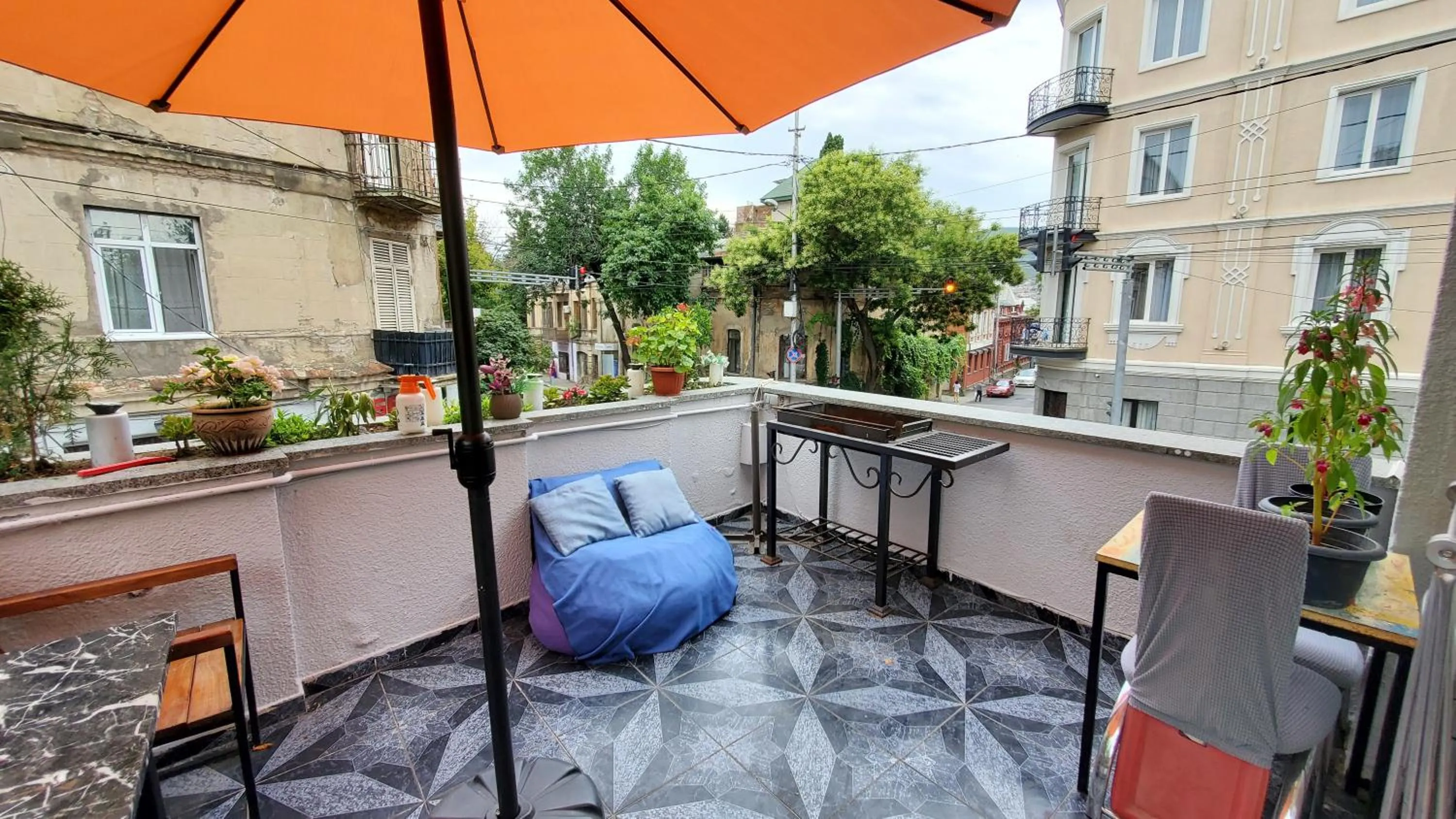 Patio in Hotel Antalia