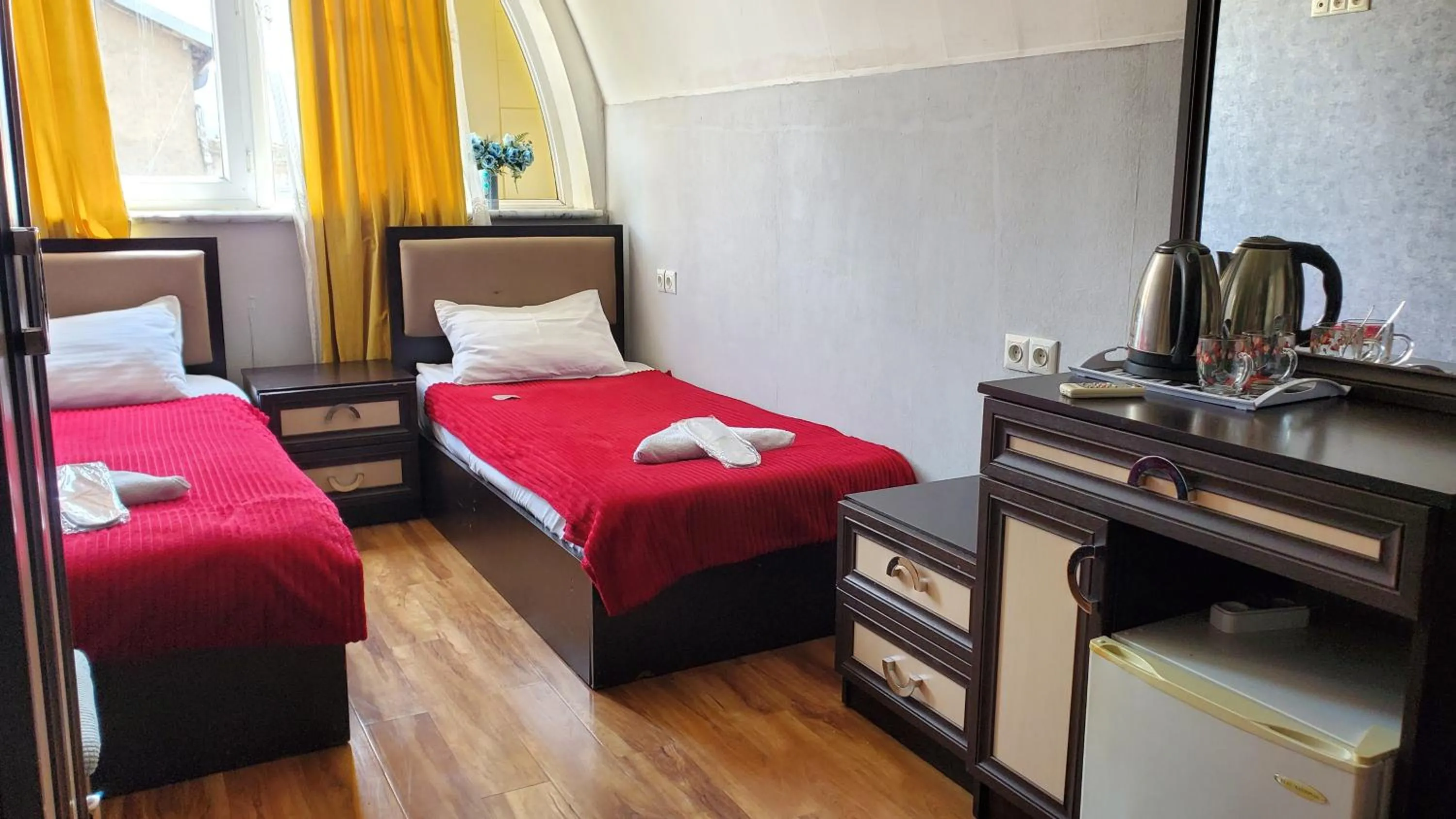 Bed in Hotel Antalia