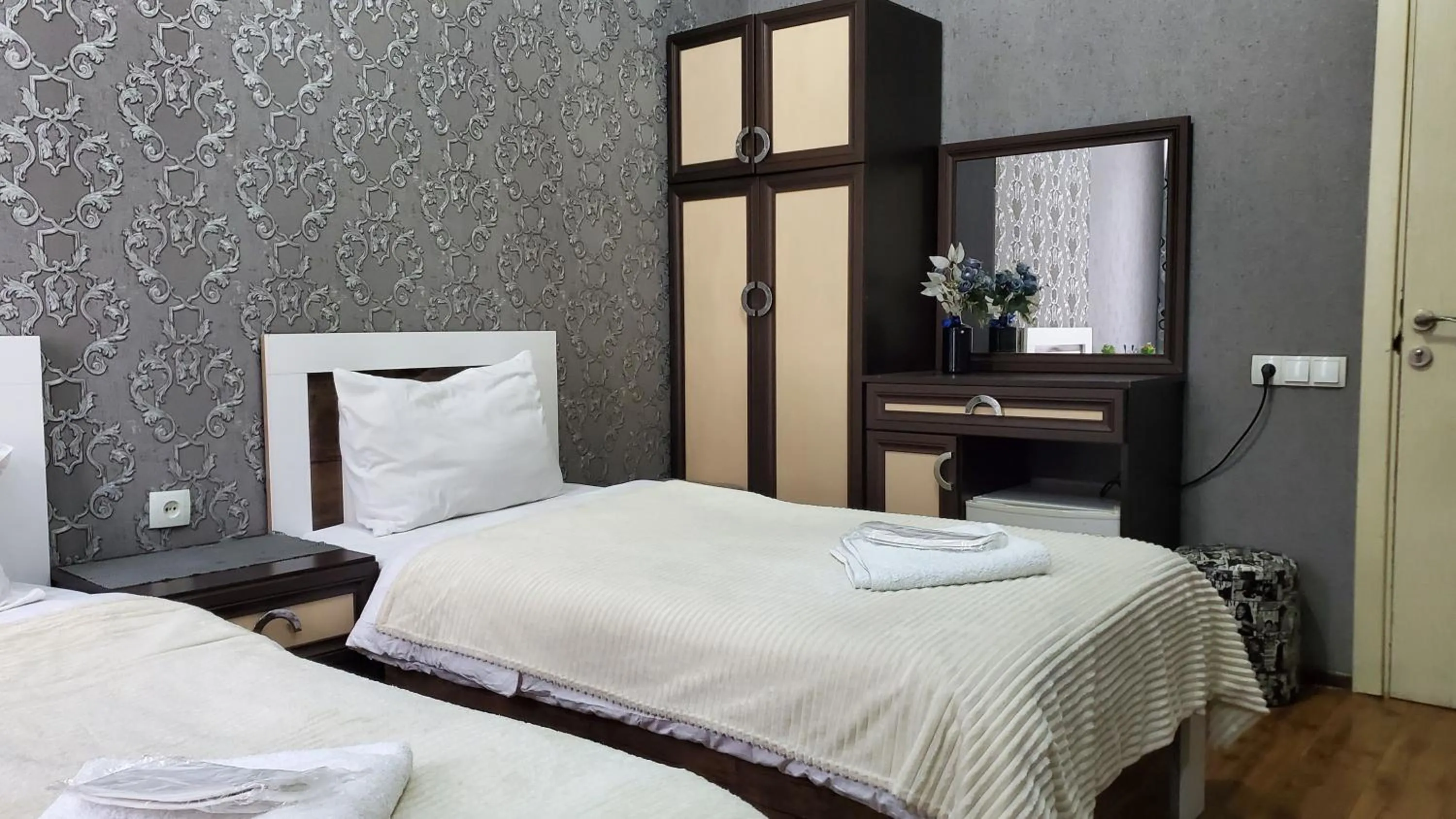 Bed in Hotel Antalia