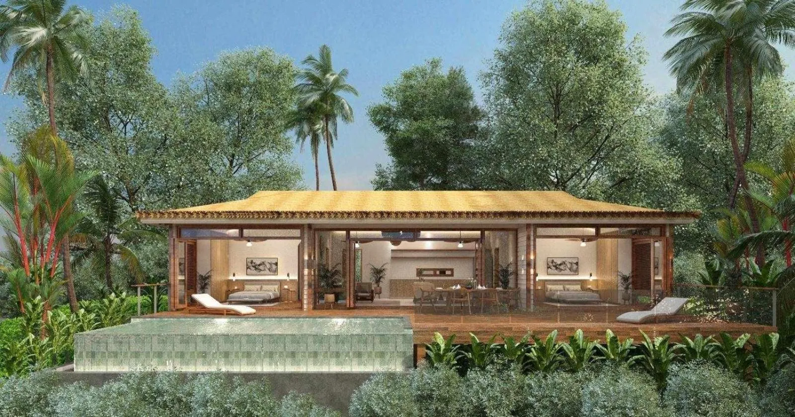 Property building in Overthemoon Luxury Pool Villas