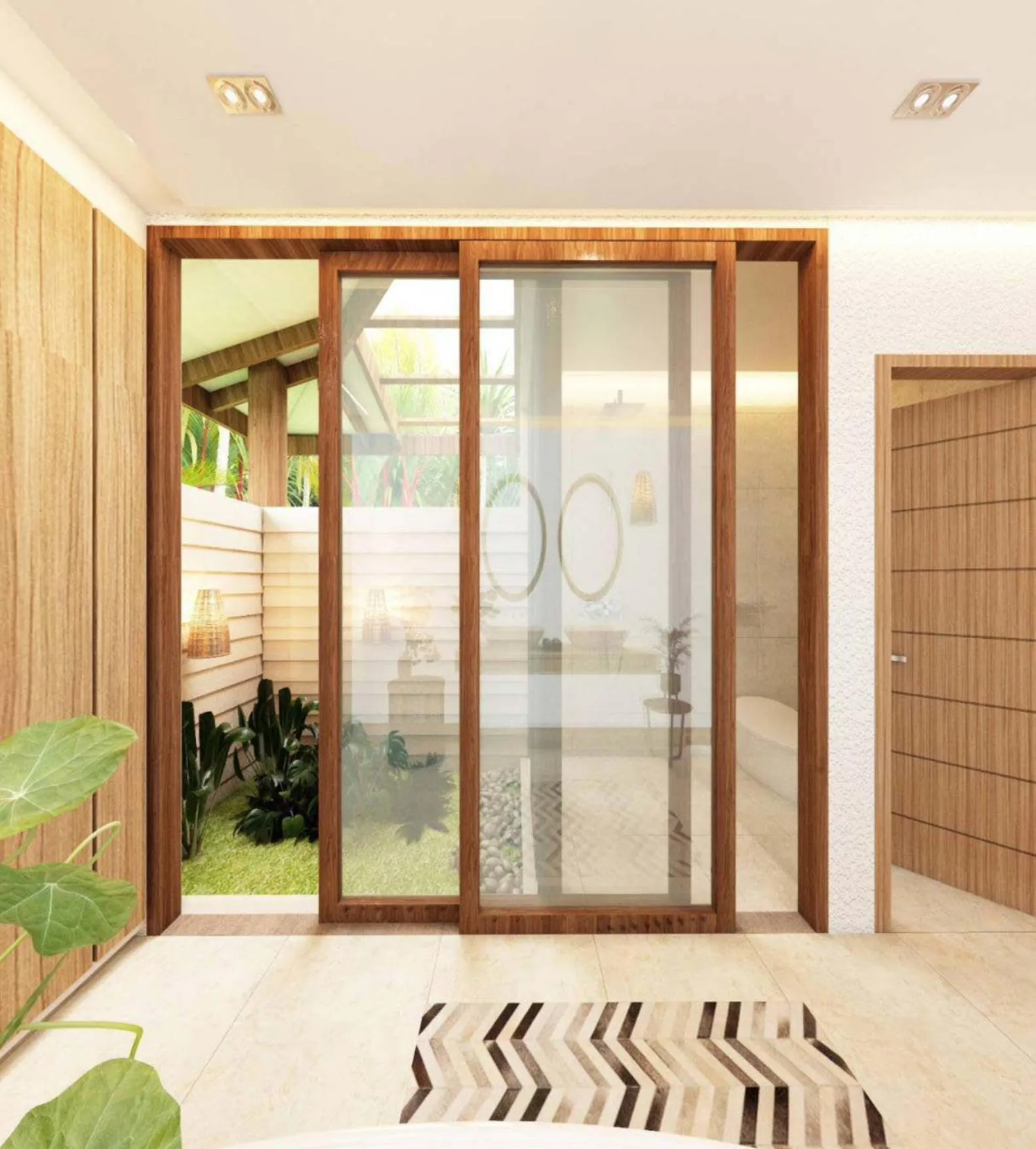 Bathroom in Overthemoon Luxury Pool Villas