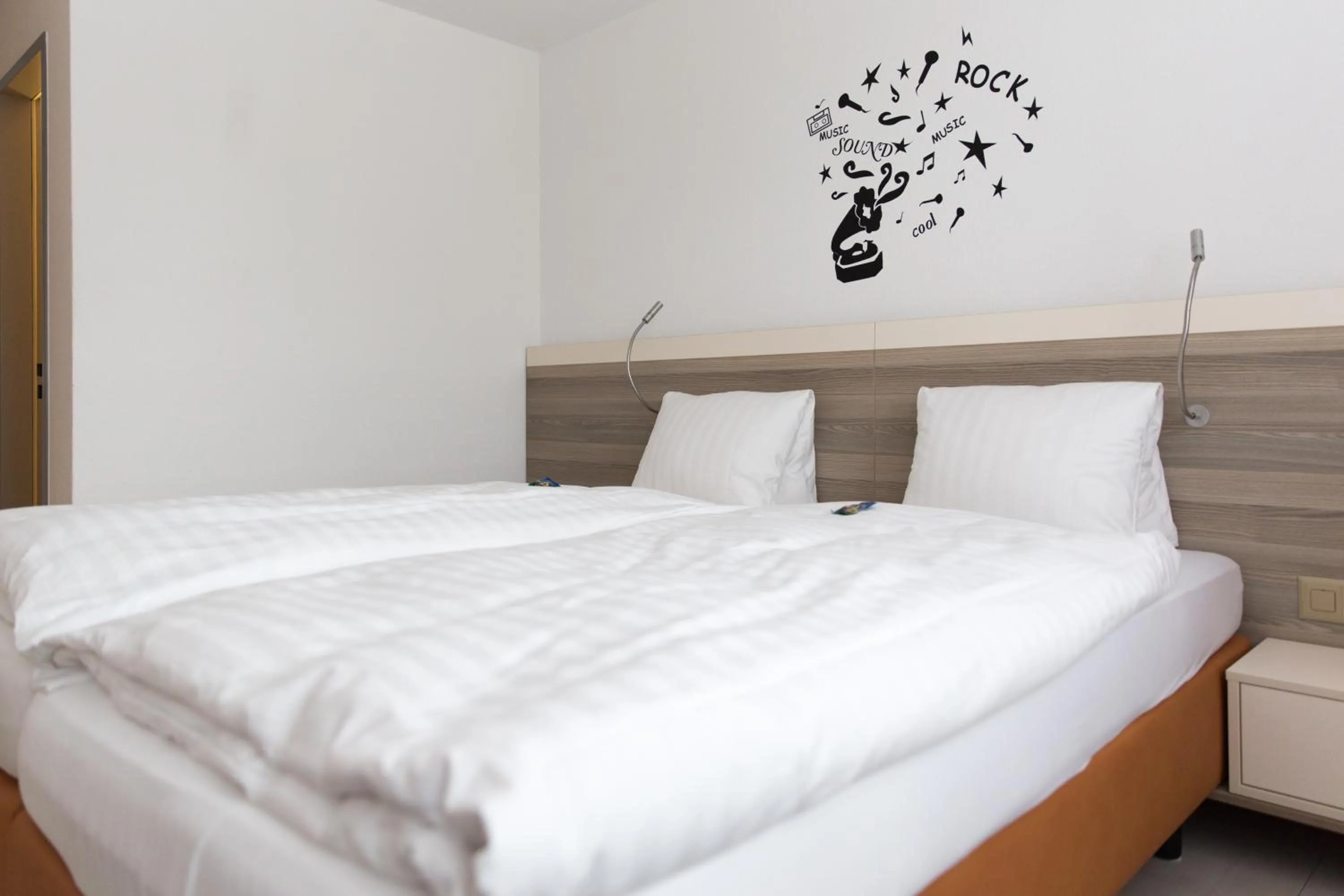 Bed in Hotel Schäfli Siebnen