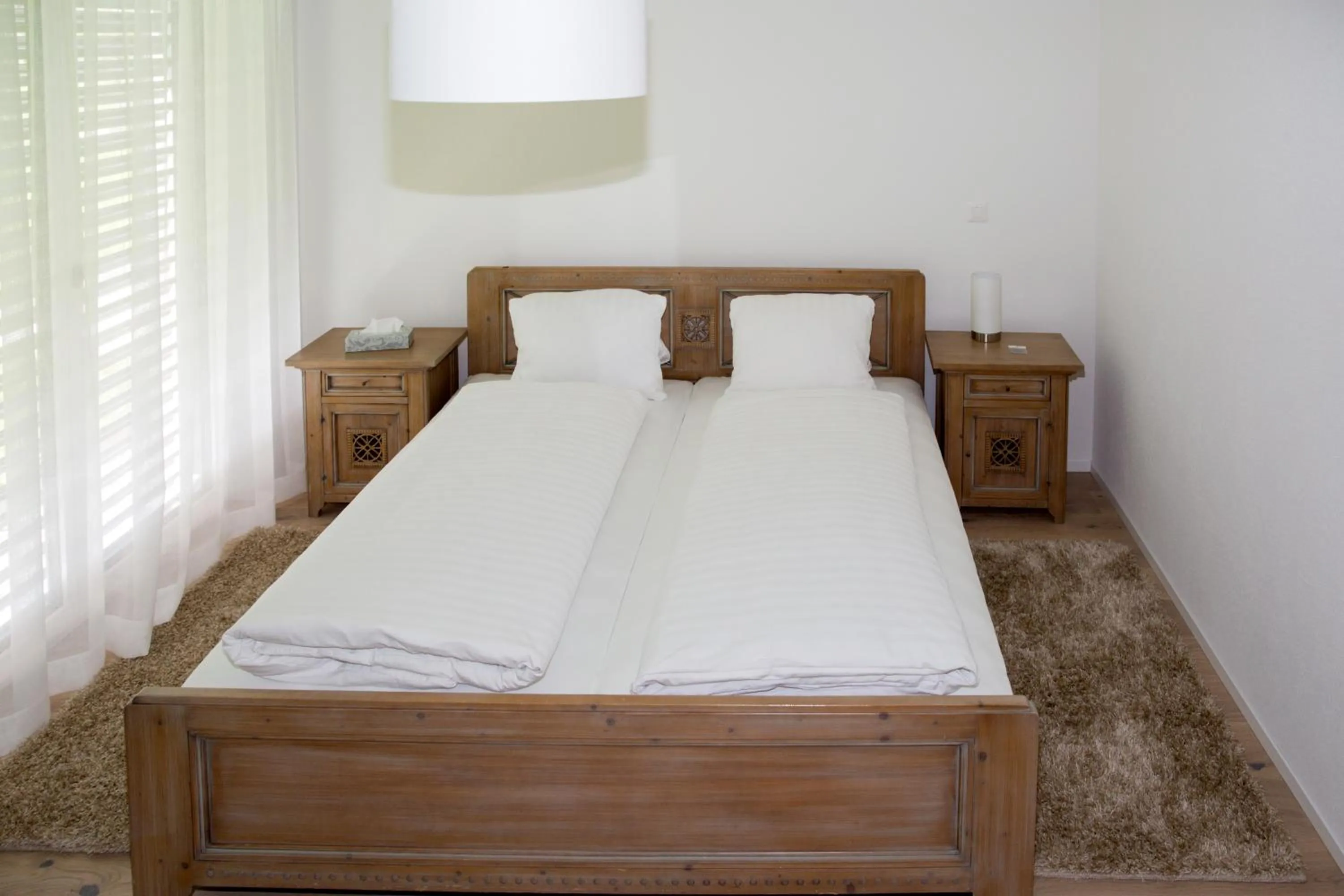 Bed in Hotel Schäfli Siebnen