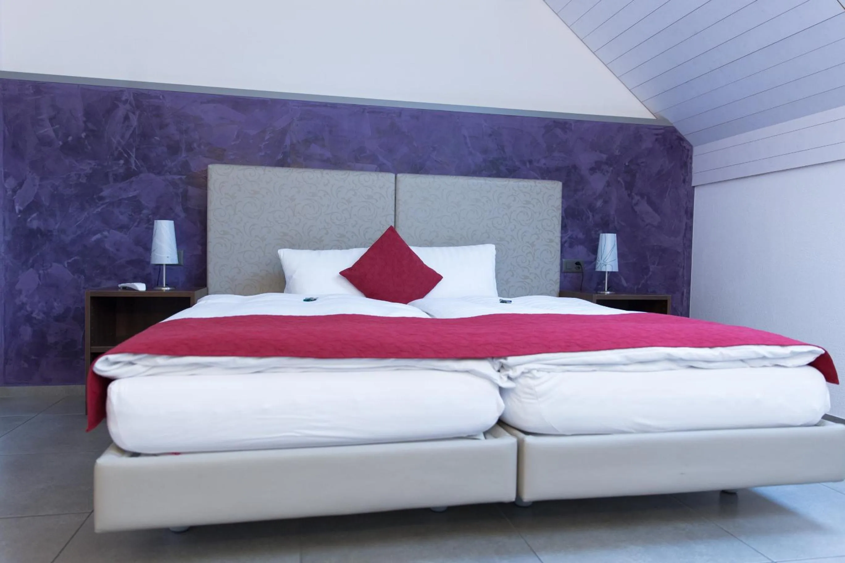 Bed in Hotel Schäfli Siebnen