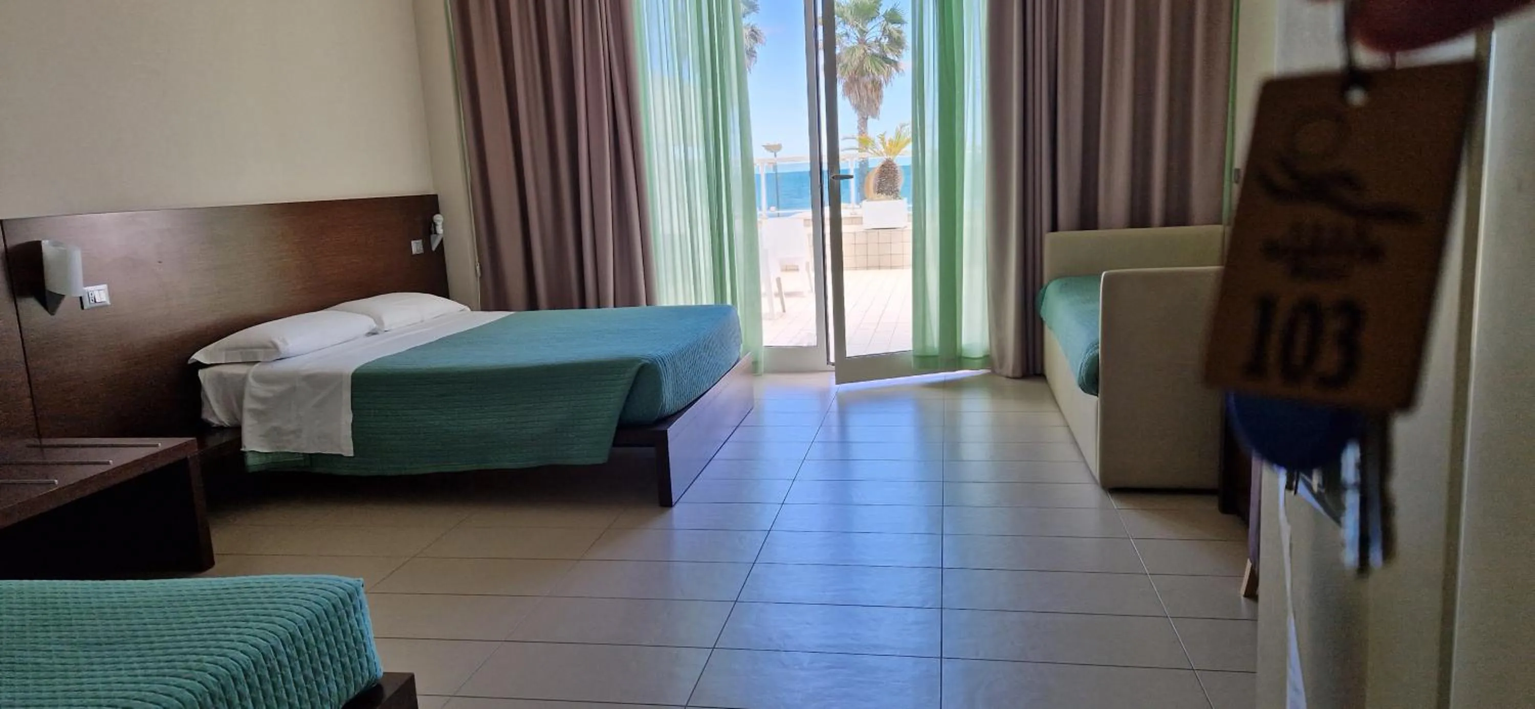 Bed in Martur Resort