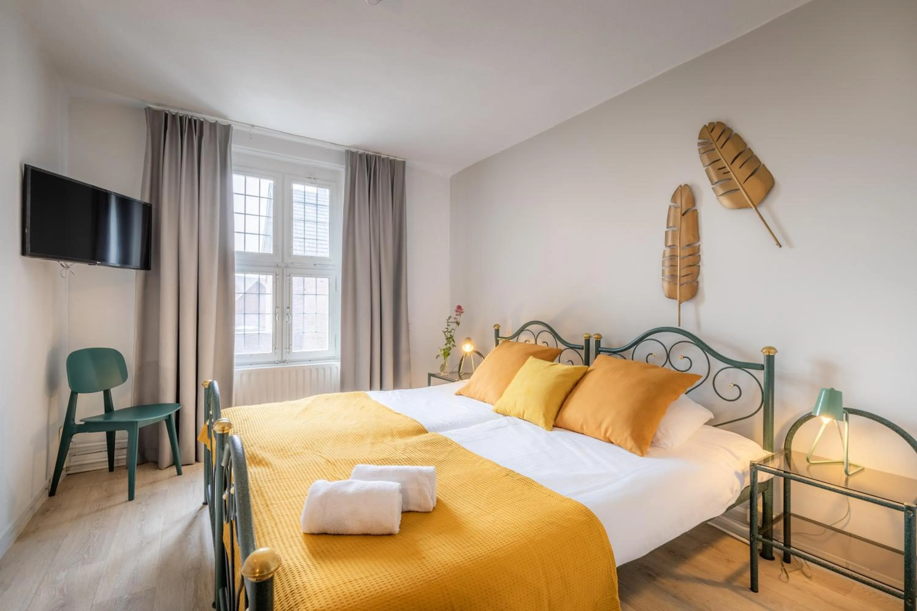 Bed in Hotel Nieuw Antiek