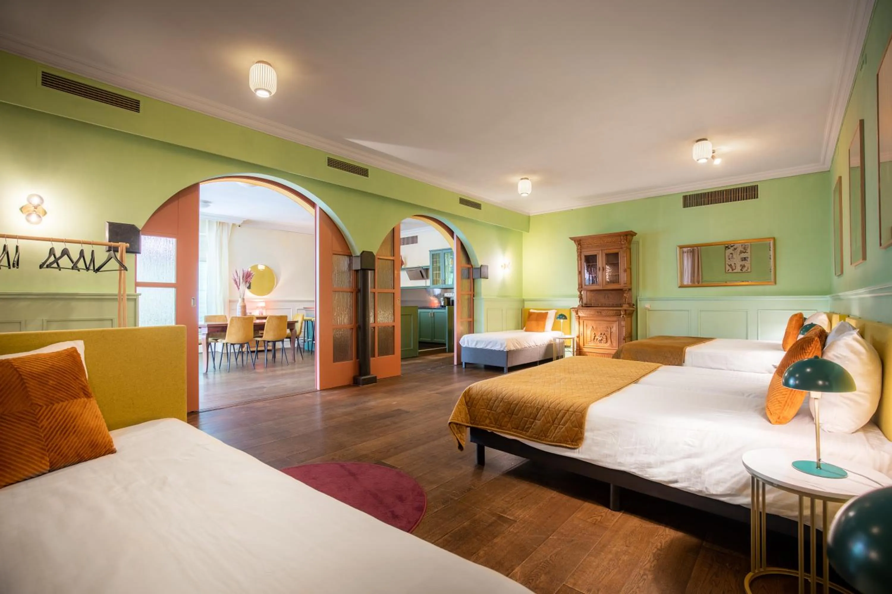 Bedroom, Bed in Hotel Nieuw Antiek