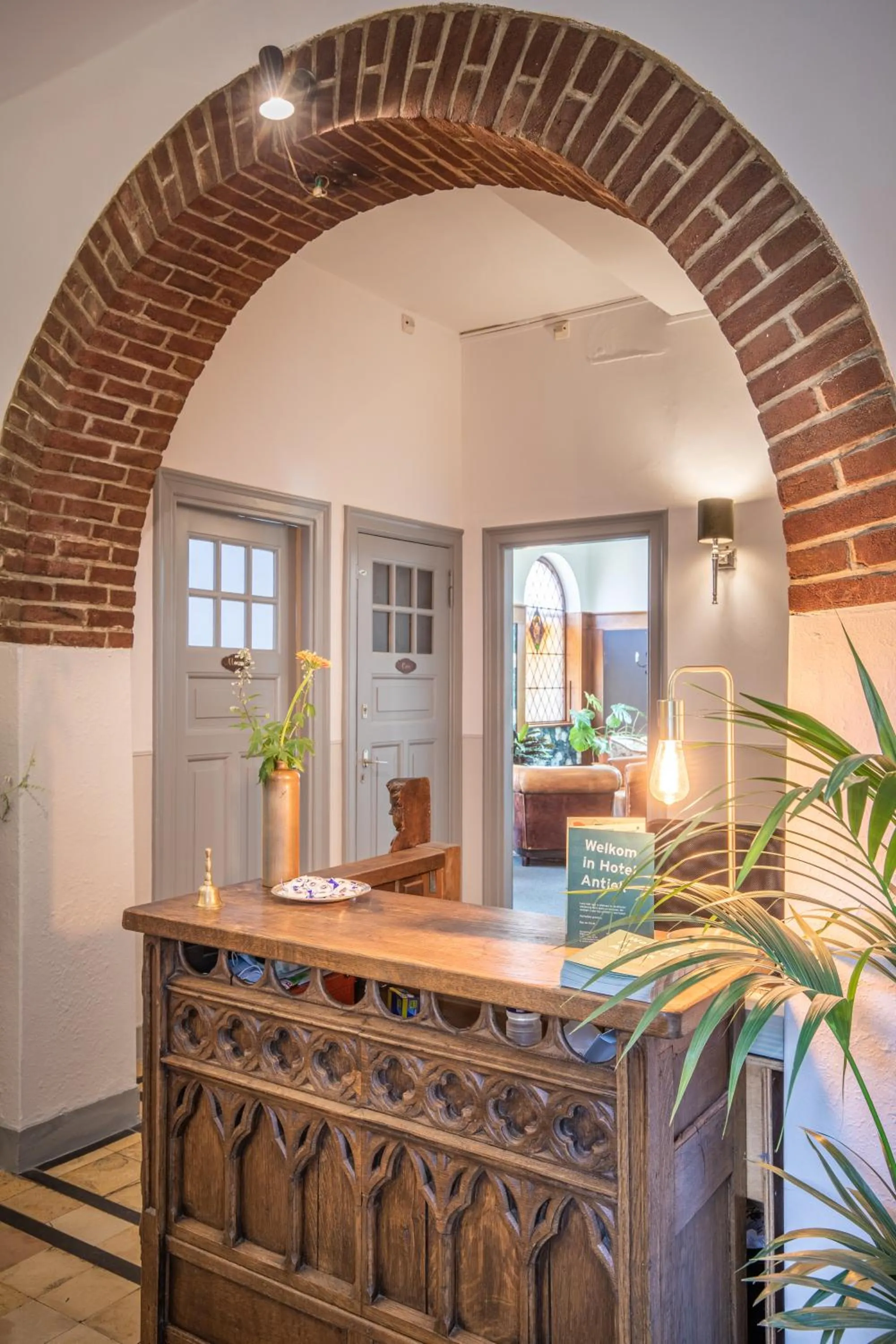 Lobby or reception in Hotel Nieuw Antiek