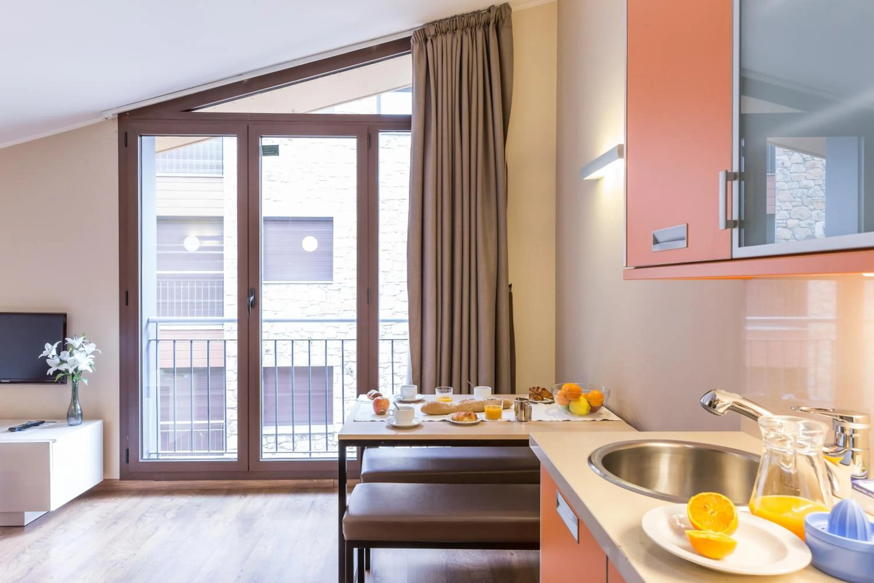 Living room in Pierre & Vacances Andorra Bordes d’Envalira