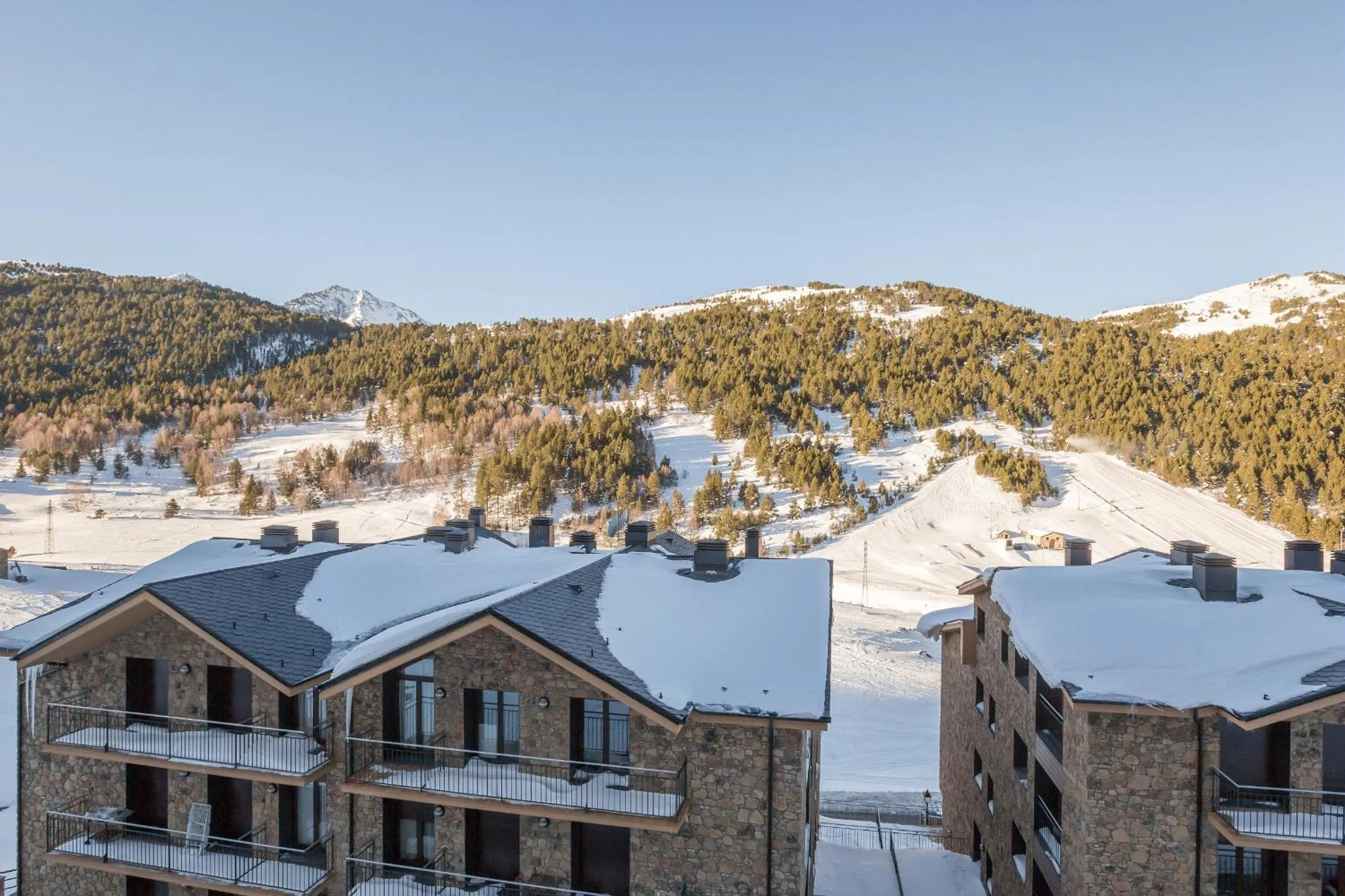 Bird's eye view in Pierre & Vacances Andorra Bordes d’Envalira