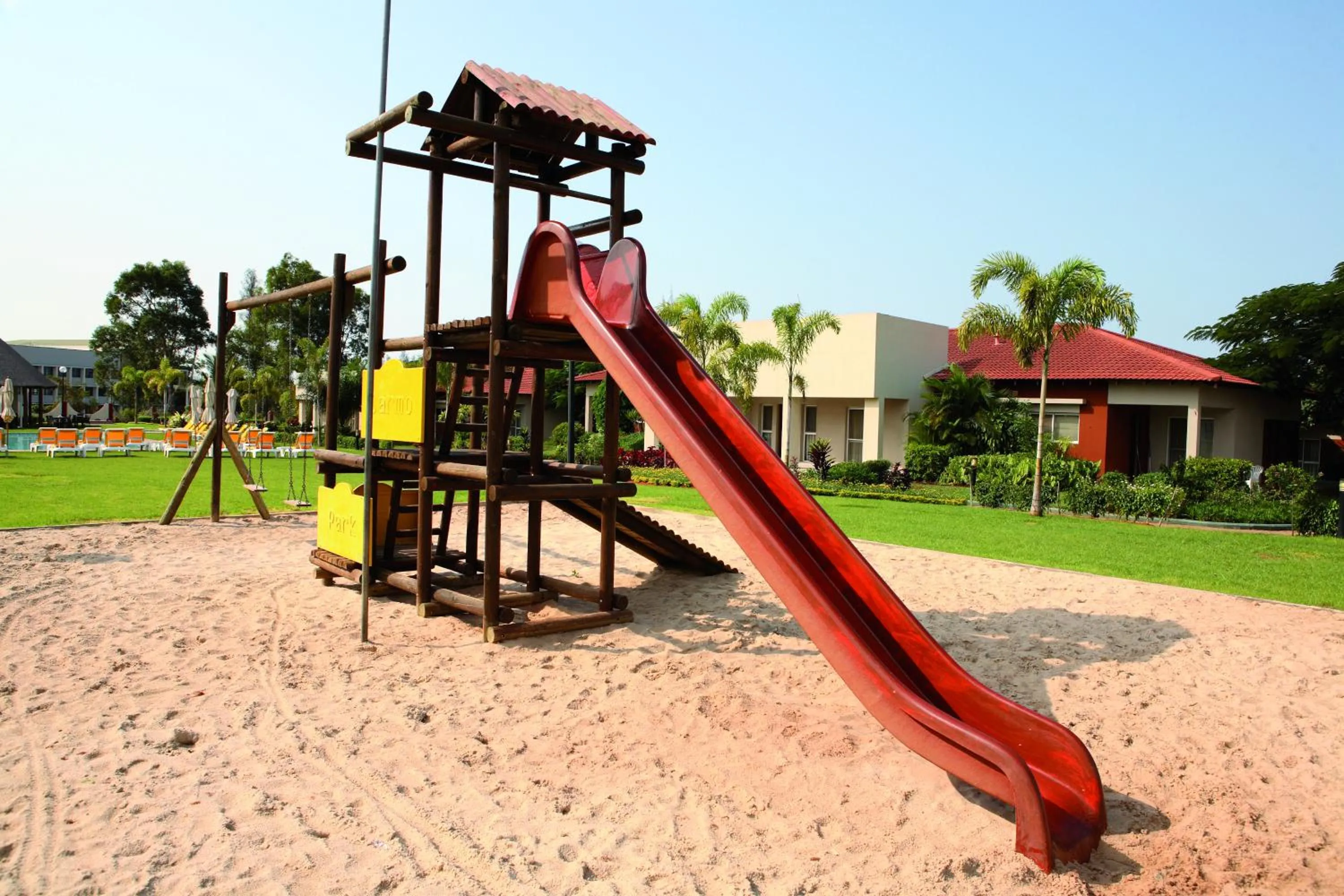 Children play ground in Montebelo Indy Maputo Congress Hotel