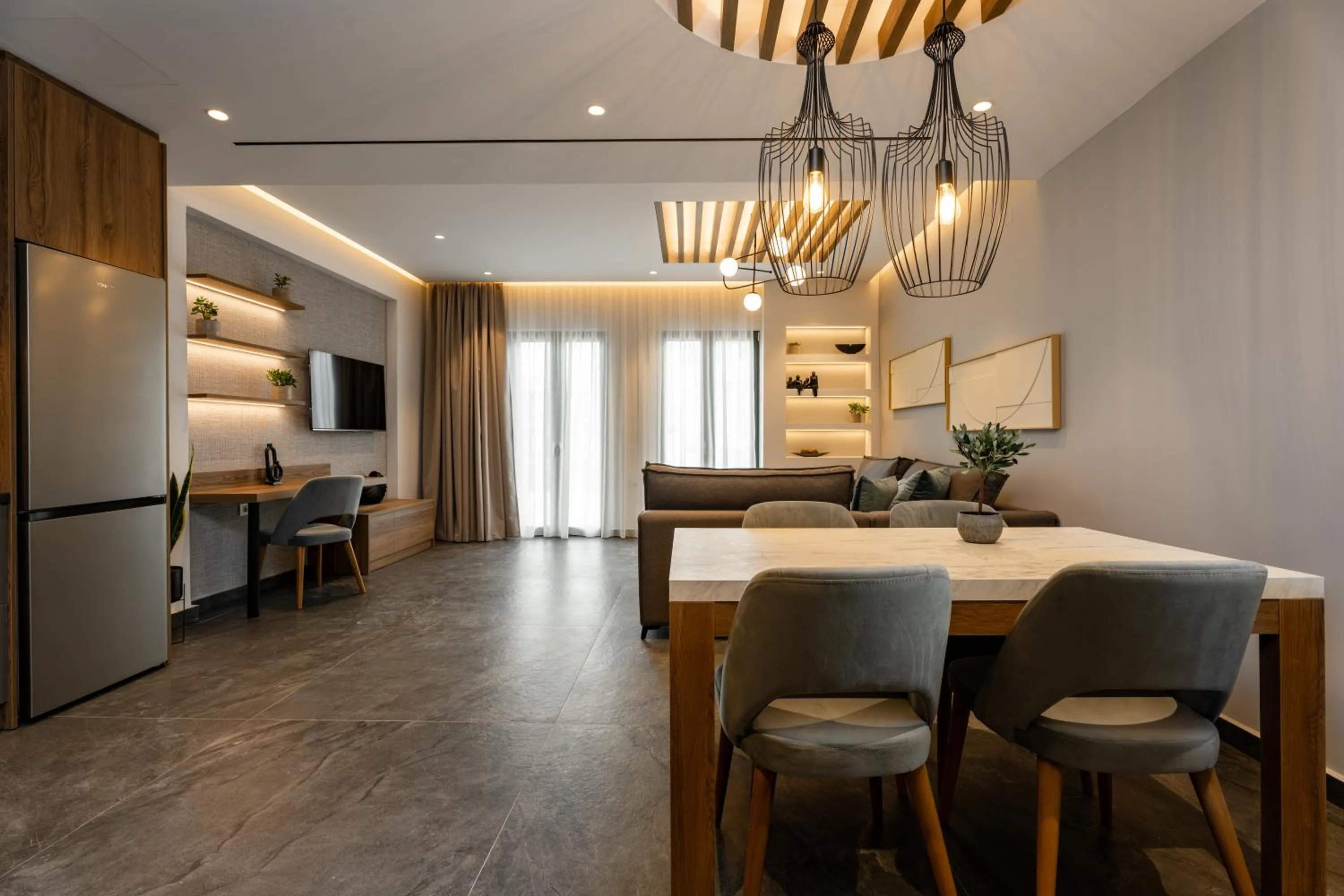 TV and multimedia in Omikron Luxury Residences by Semavί