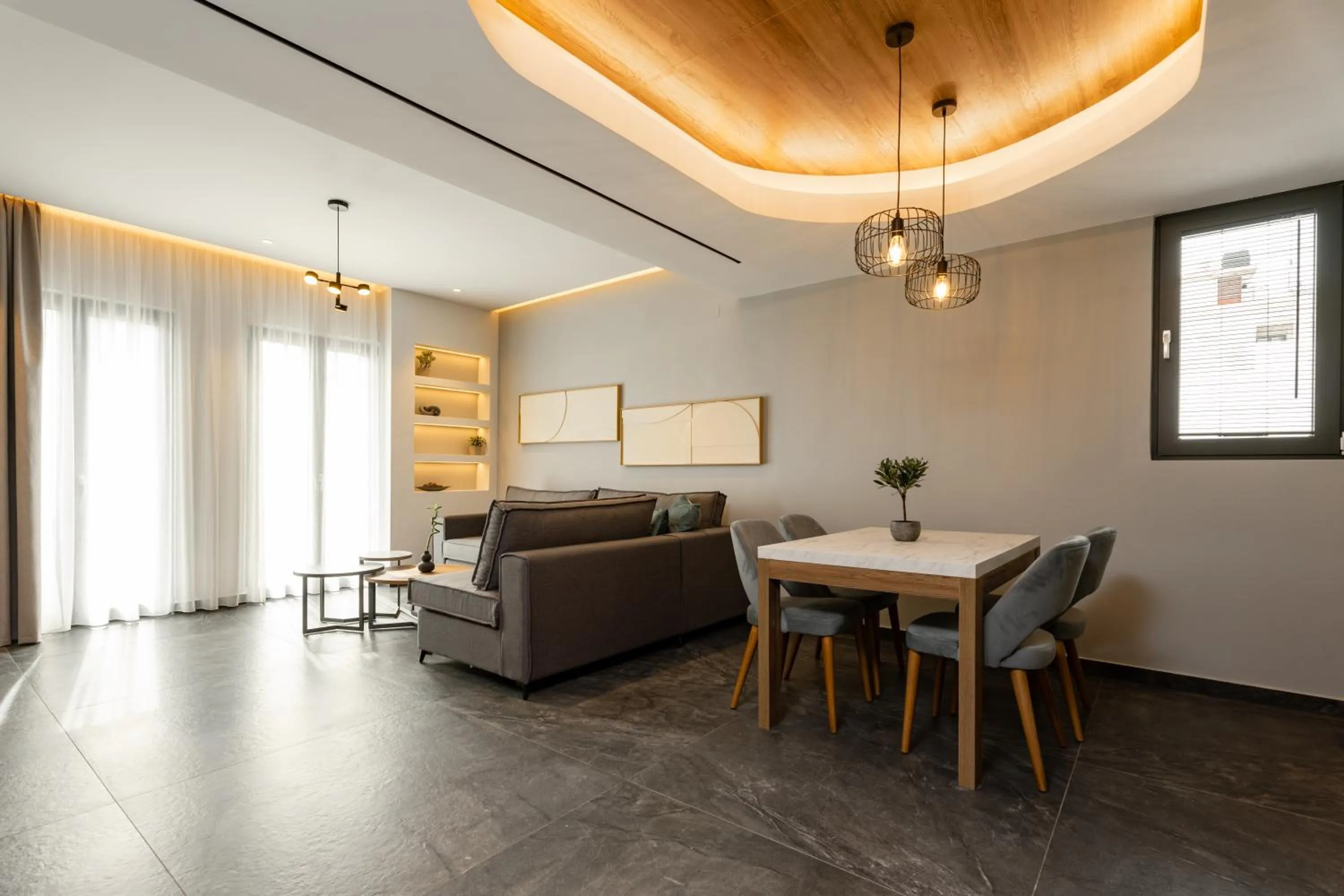 Living room in Omikron Luxury Residences by Semavί