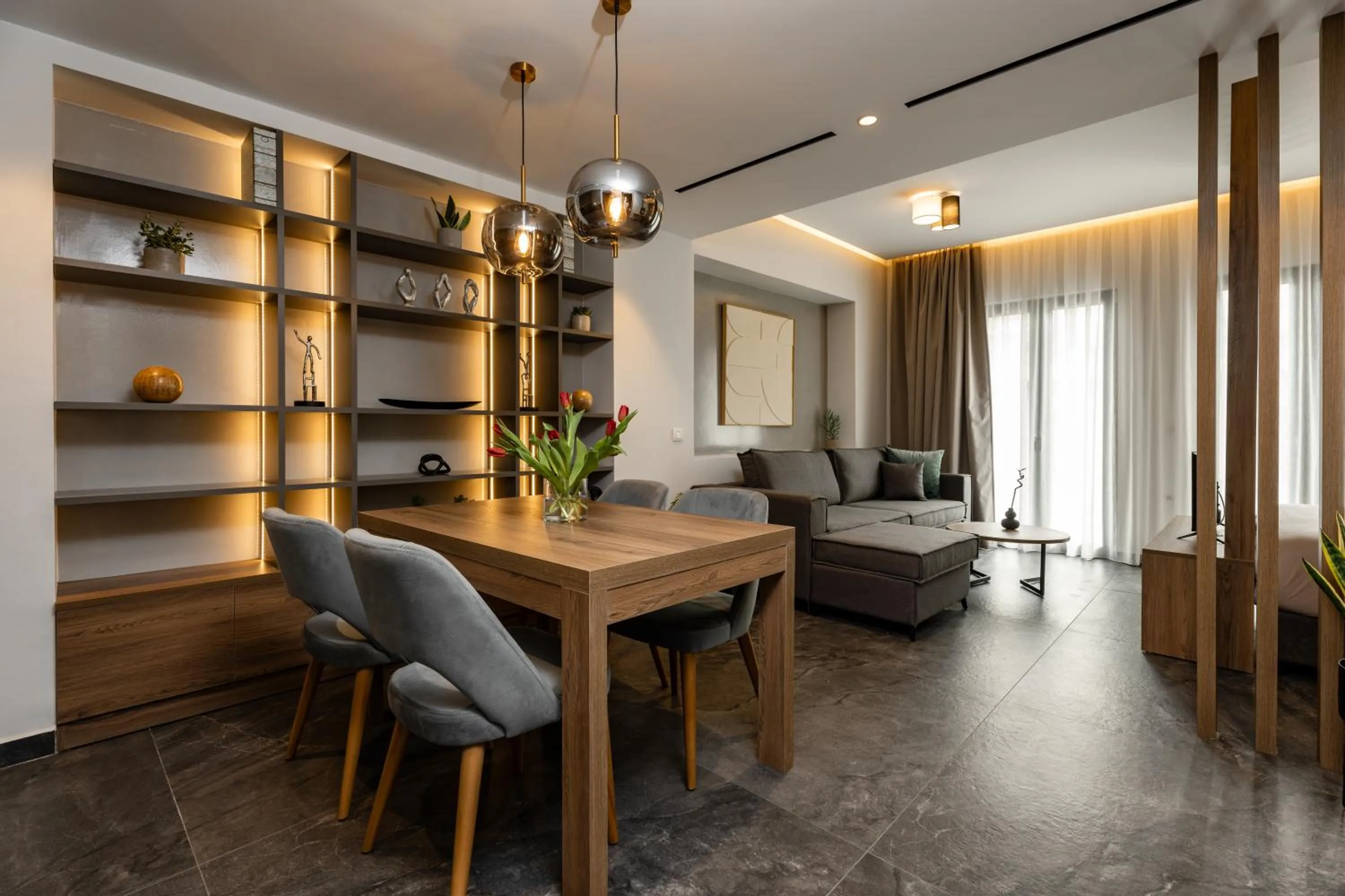 Living room in Omikron Luxury Residences by Semavί